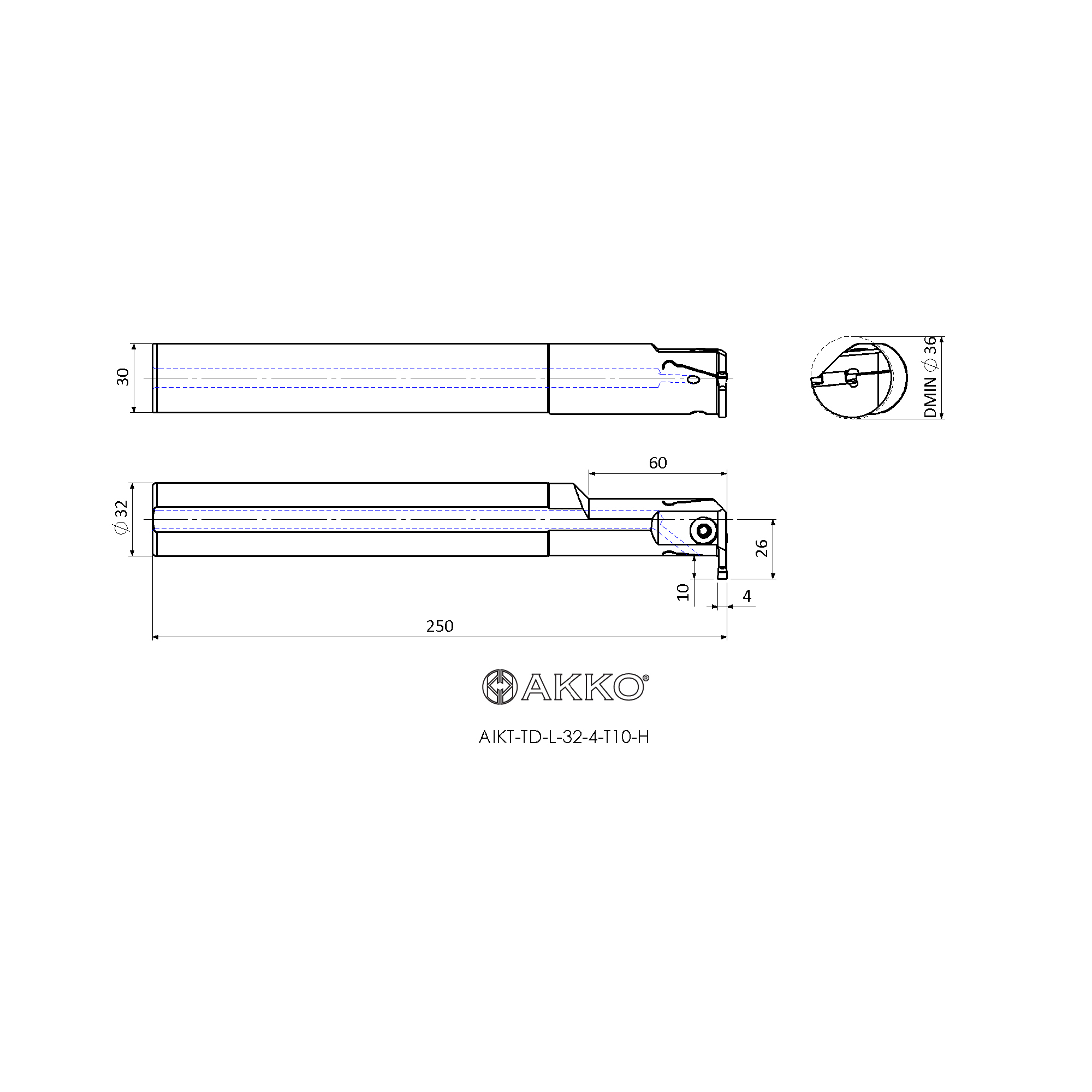 AKKO AIKT-TD-L-32-4-T10-H — фото 3