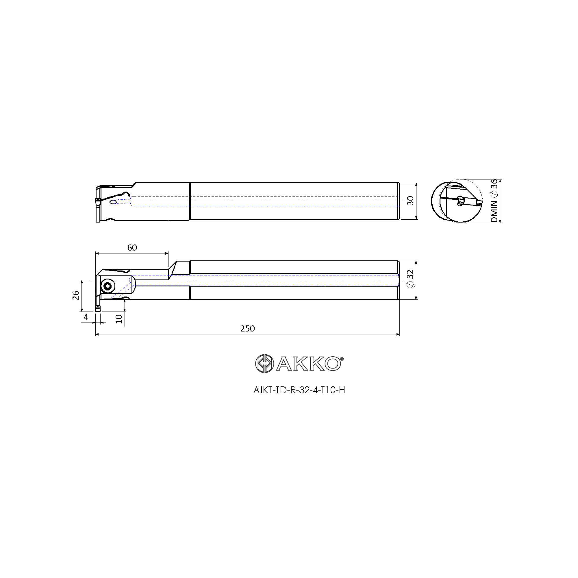 AKKO AIKT-TD-R-32-4-T10-H — фото 3