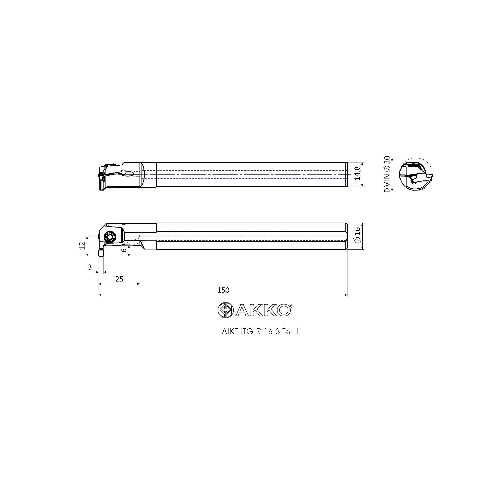 AKKO AIKT-ITG-R-16-3-T6-H — фото 3