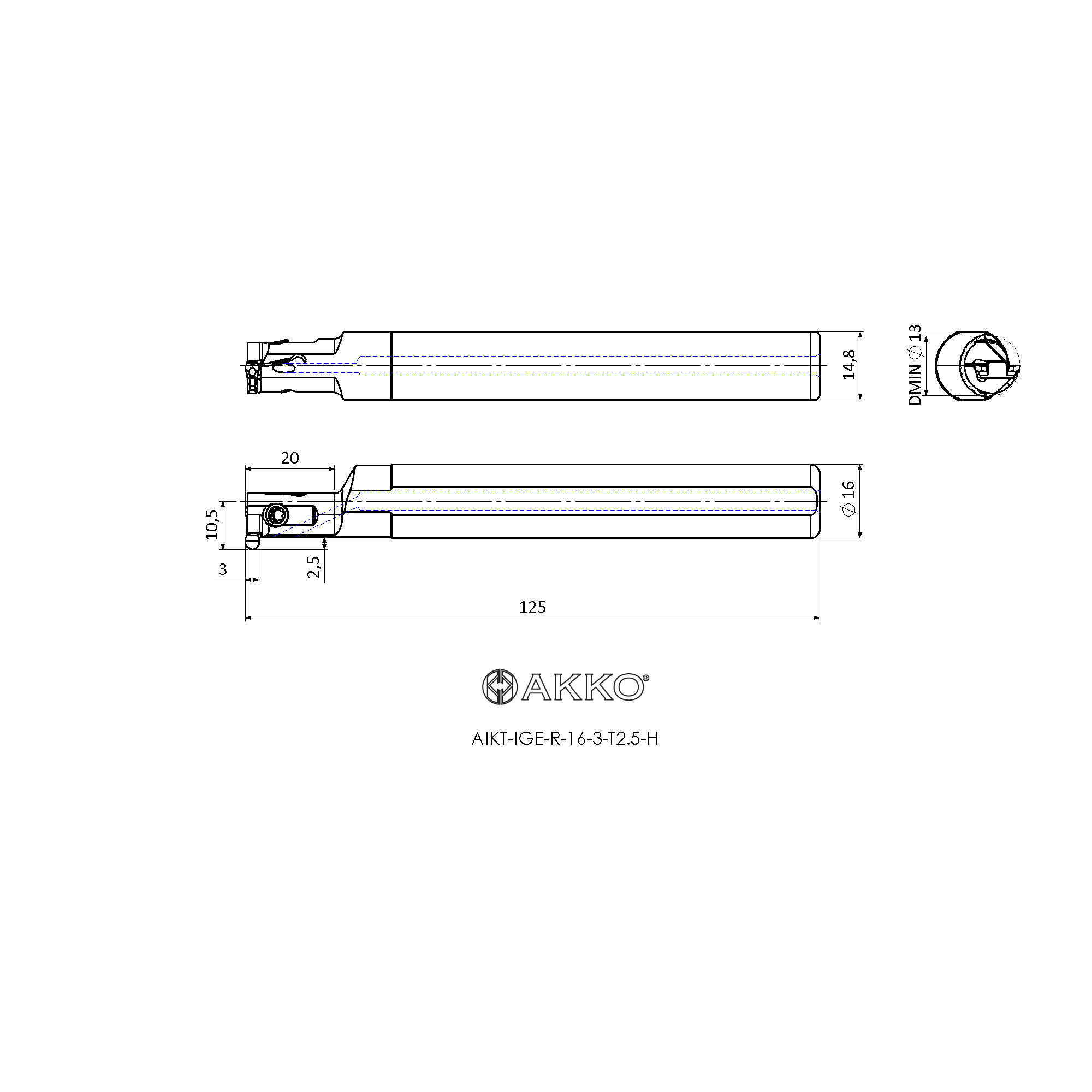 AKKO AIKT-IGE-R-16-3-T2.5-H — фото 3