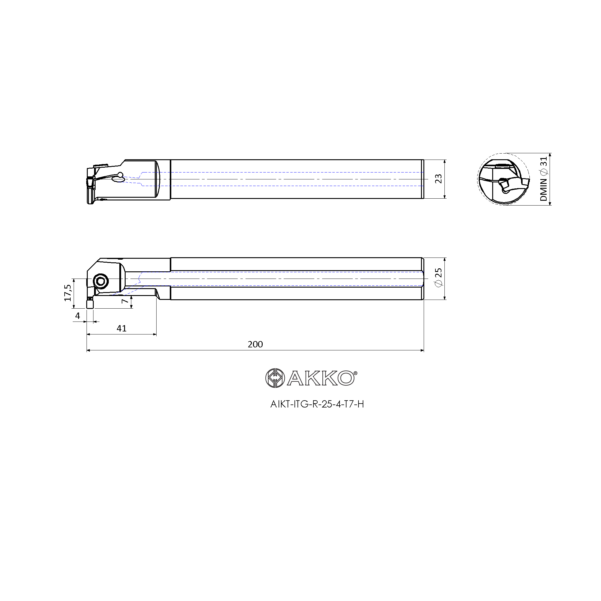 AKKO AIKT-ITG-R-25-4-T7-H — фото 3