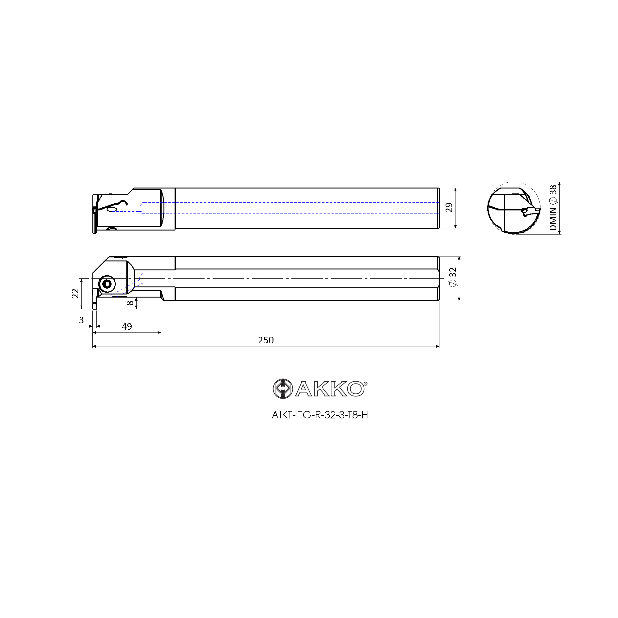 AKKO AIKT-ITG-R-32-3-T8-H — фото 3