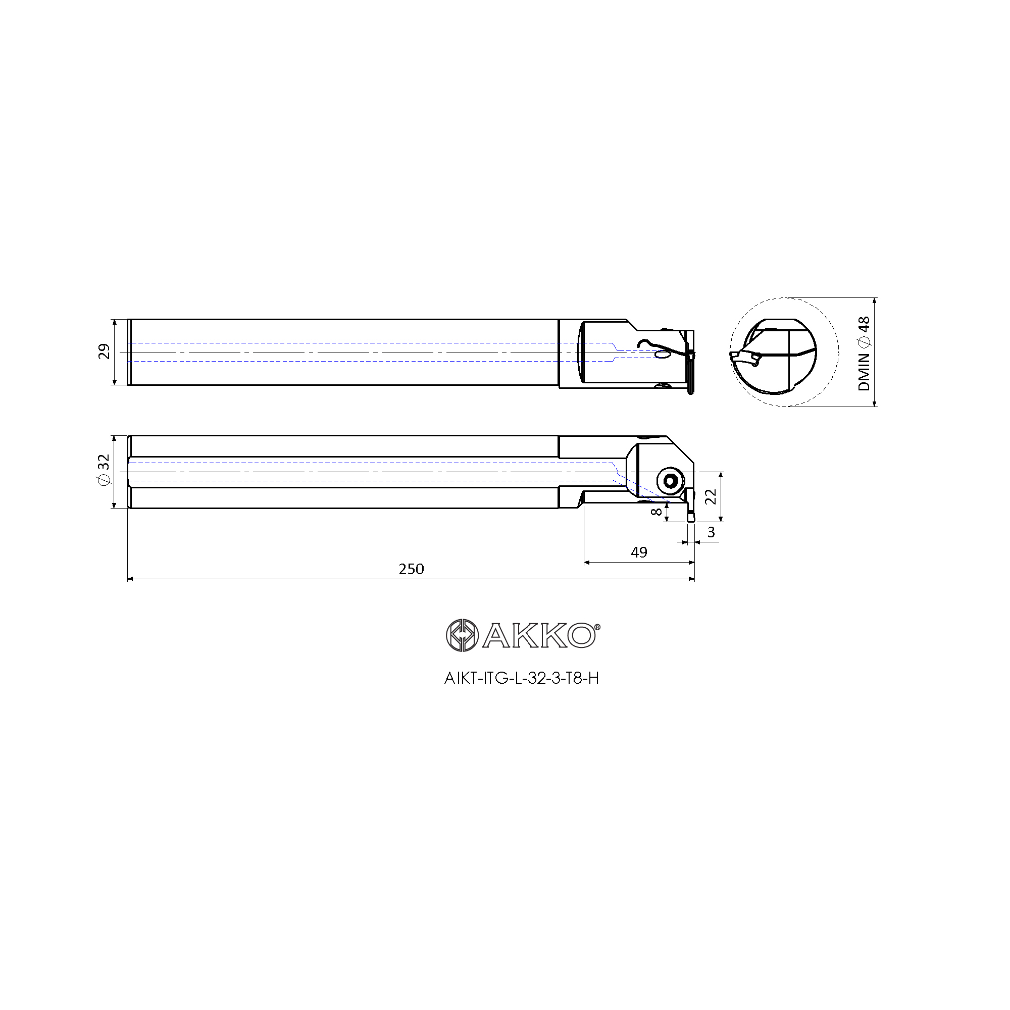 AKKO AIKT-ITG-L-32-3-T8-H — фото 3