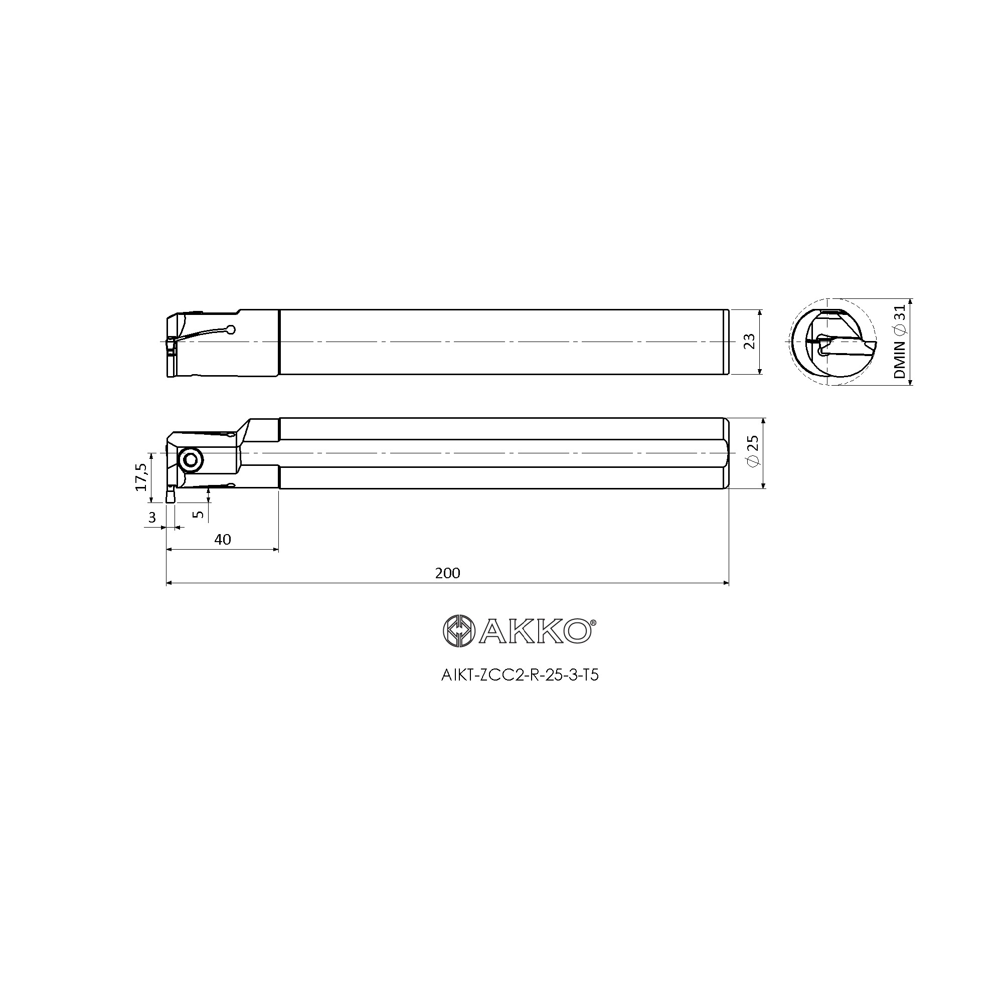 AKKO AIKT-ZCC2-R-25-3-T5 — фото 3