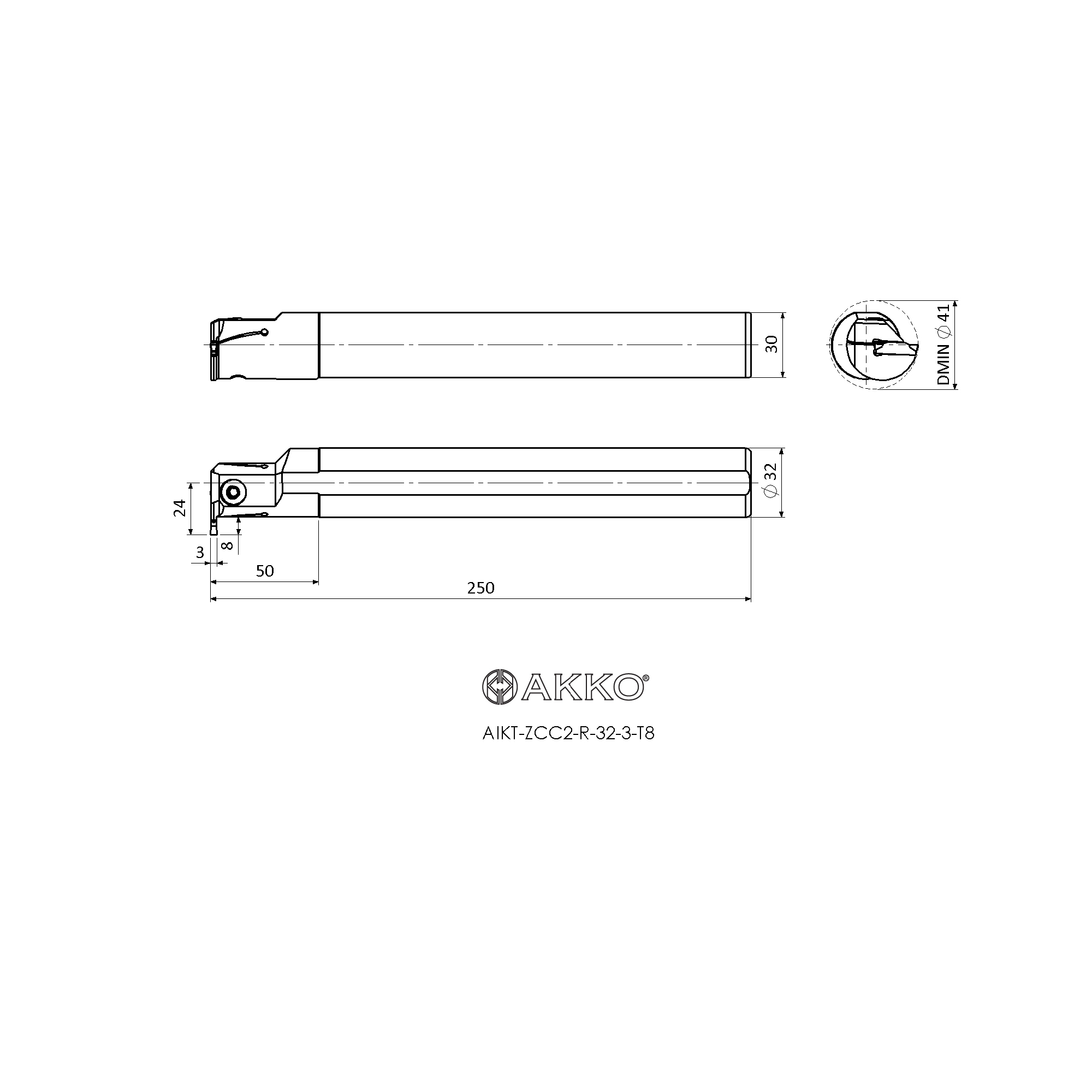 AKKO AIKT-ZCC2-R-32-3-T8 — фото 3