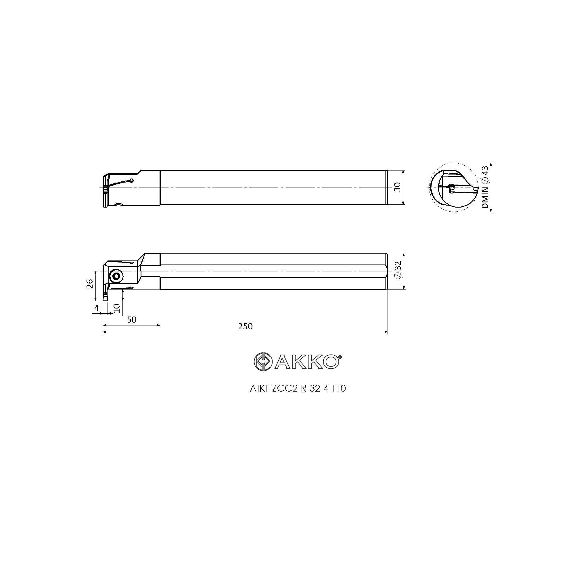 AKKO AIKT-ZCC2-R-32-4-T10 — фото 3