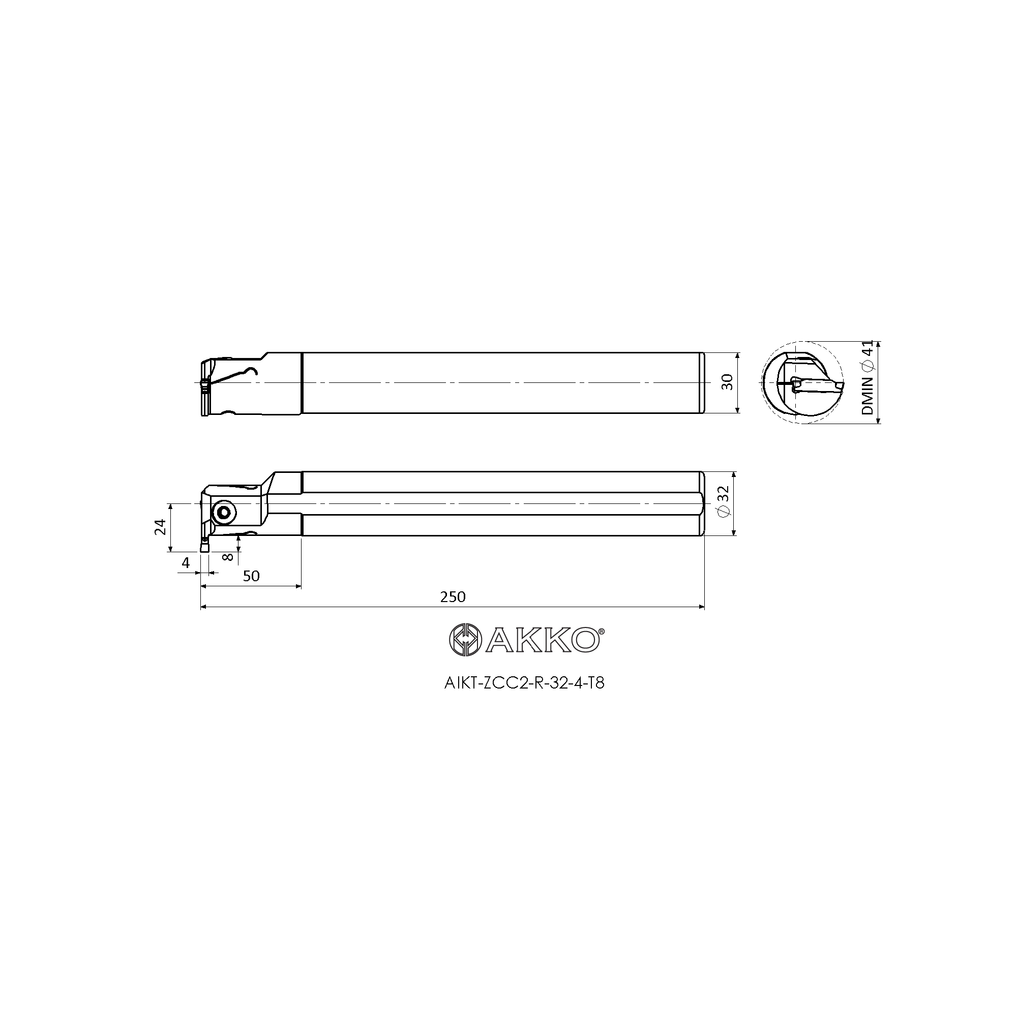 AKKO AIKT-ZCC2-R-32-4-T8 — фото 3