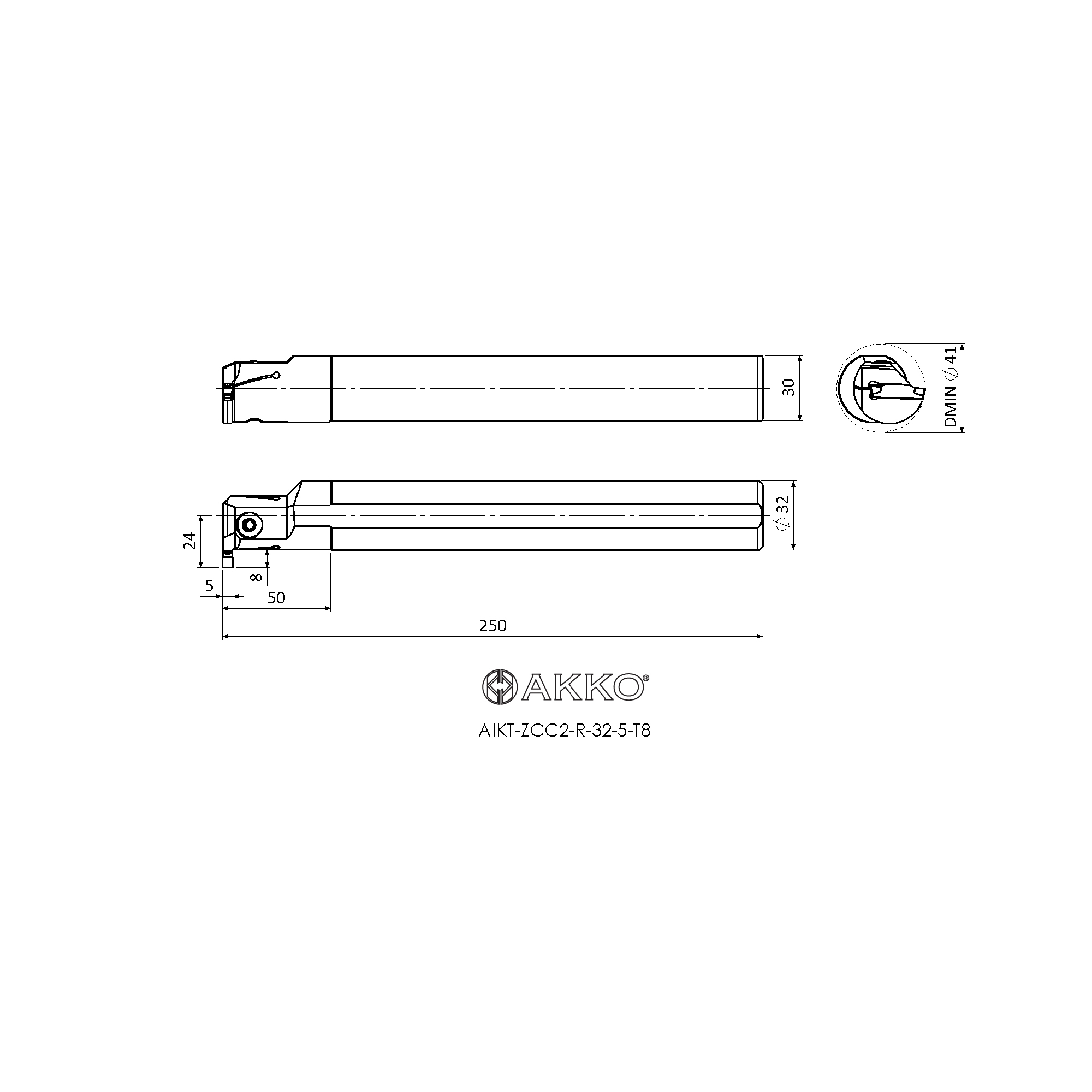 AKKO AIKT-ZCC2-R-32-5-T8 — фото 3