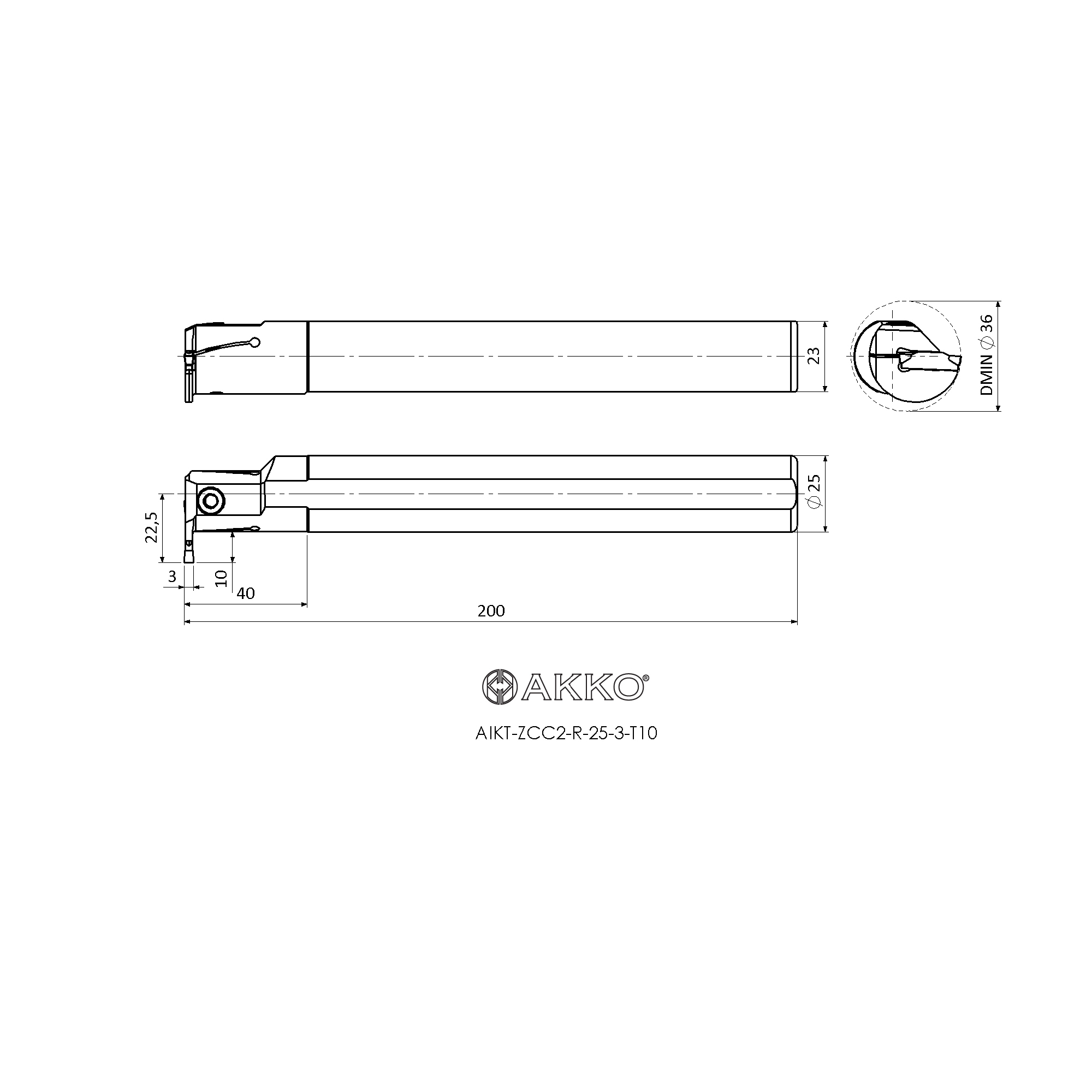 AKKO AIKT-ZCC2-R-25-3-T10 — фото 3