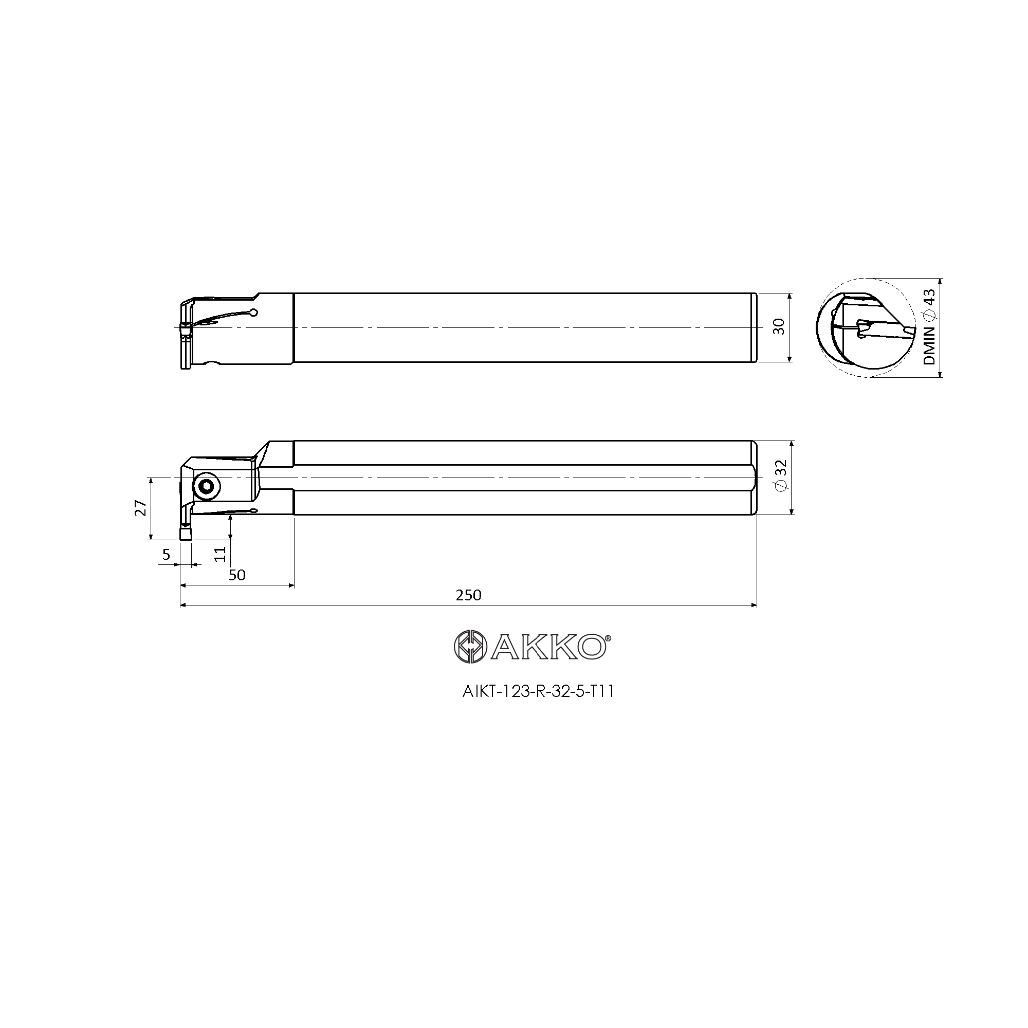 AKKO AIKT-123-R-32-5-T11 — фото 3