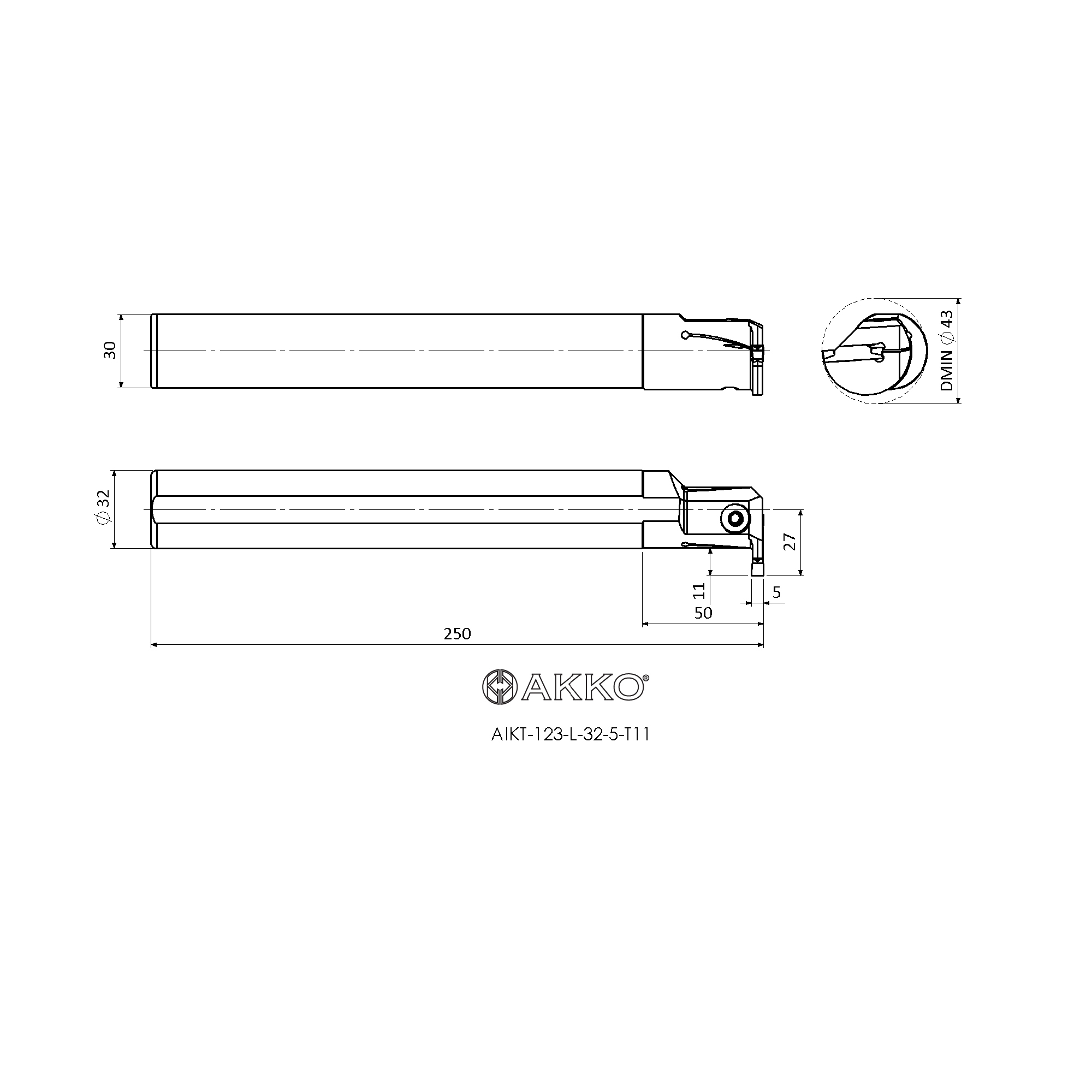 AKKO AIKT-123-L-32-5-T11 — фото 3