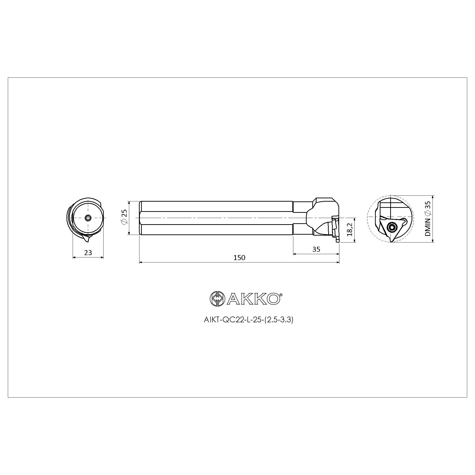 AKKO AIKT-QC22-L-25-(2.5-3.3) — фото 3