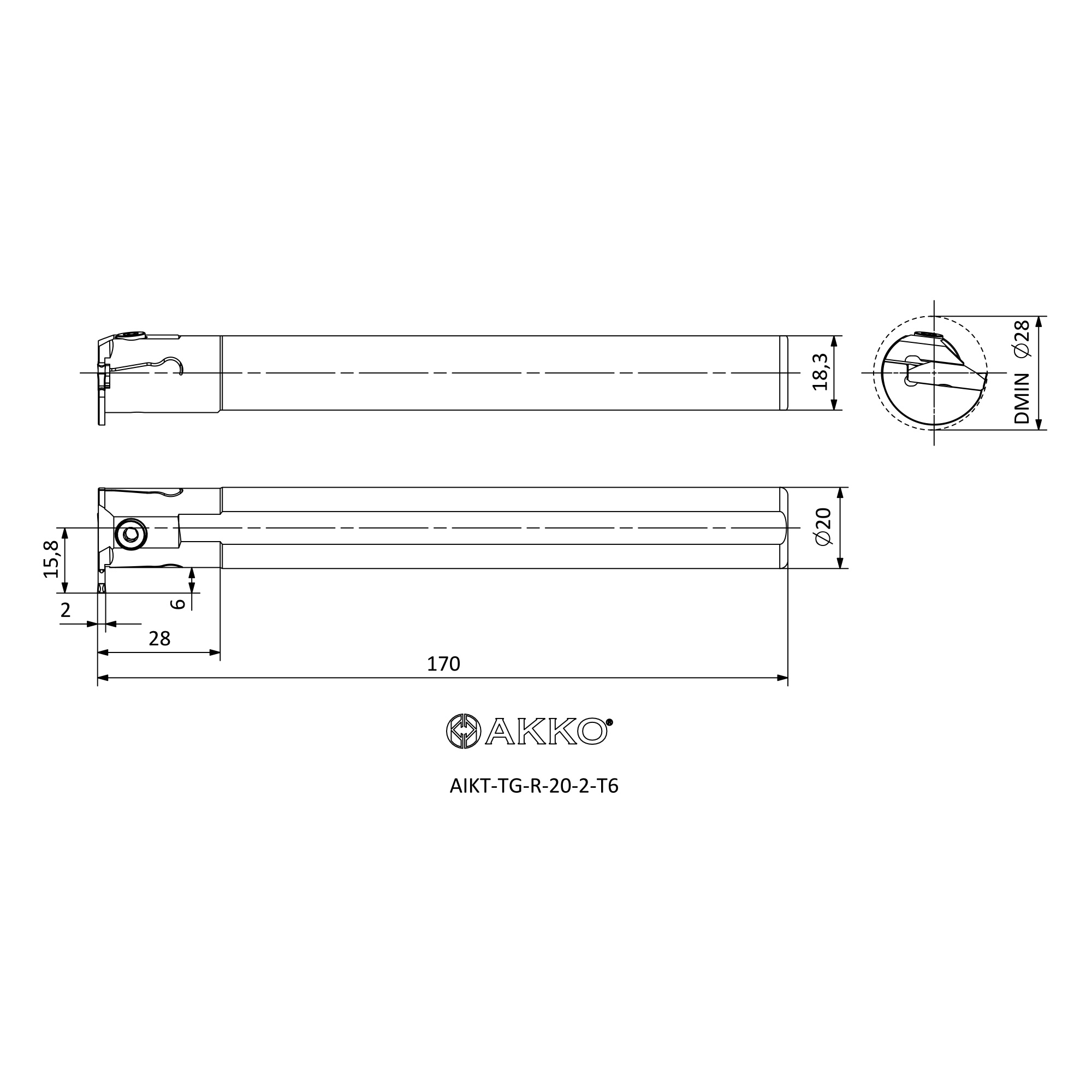 AKKO AIKT-TG-R-20-2-T6 — фото 3