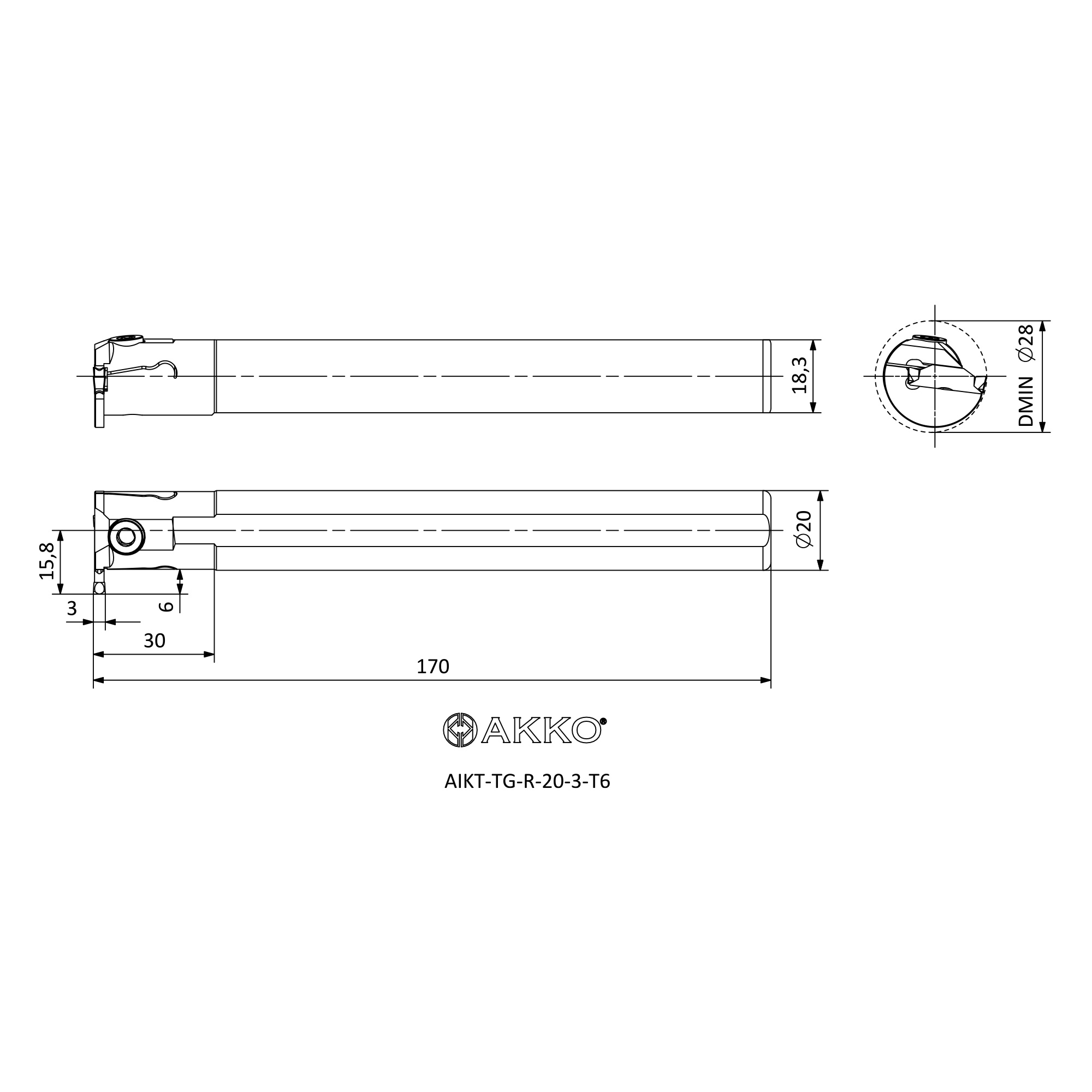 AKKO AIKT-TG-R-20-3-T6 — фото 3