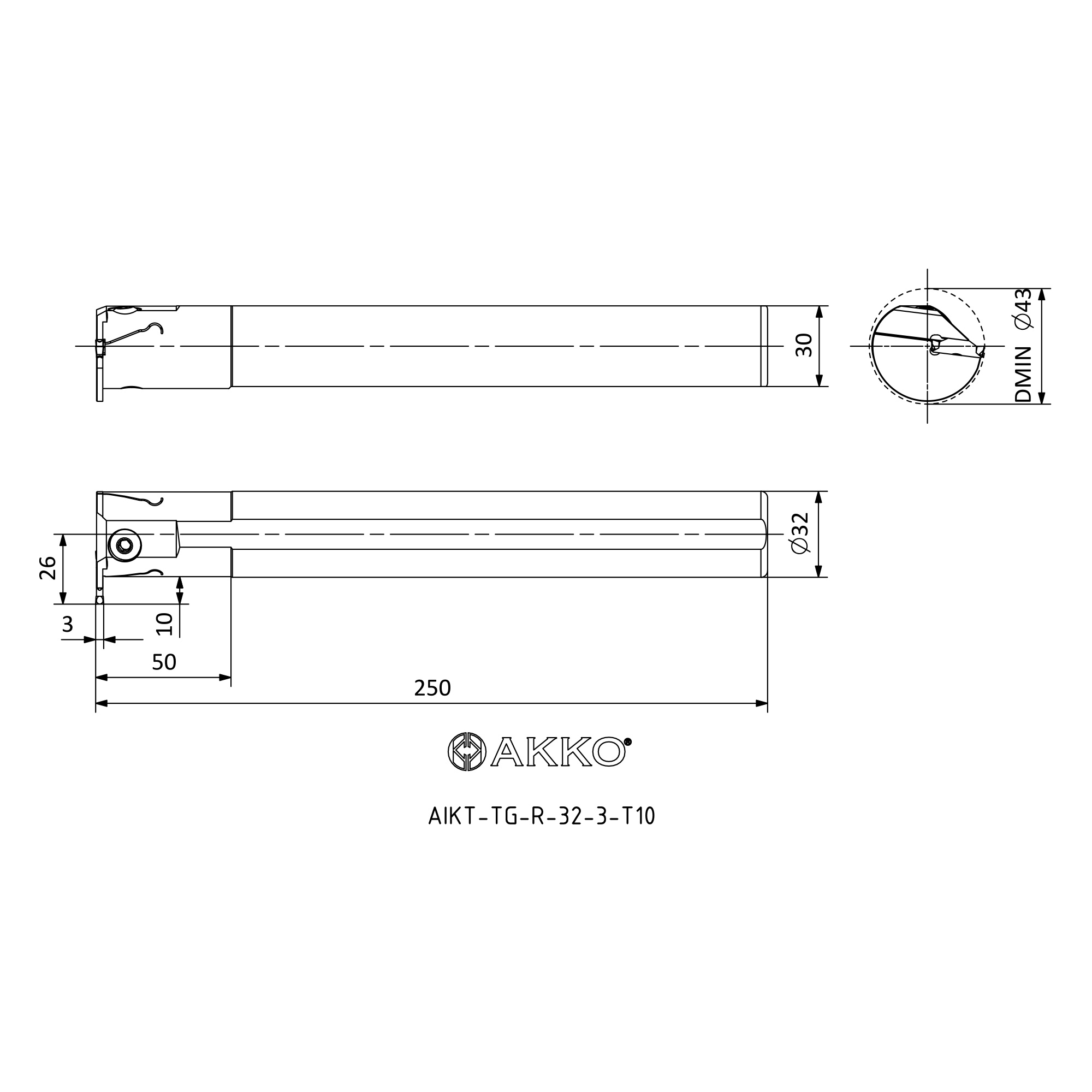 AKKO AIKT-TG-R-32-3-T10 — фото 3