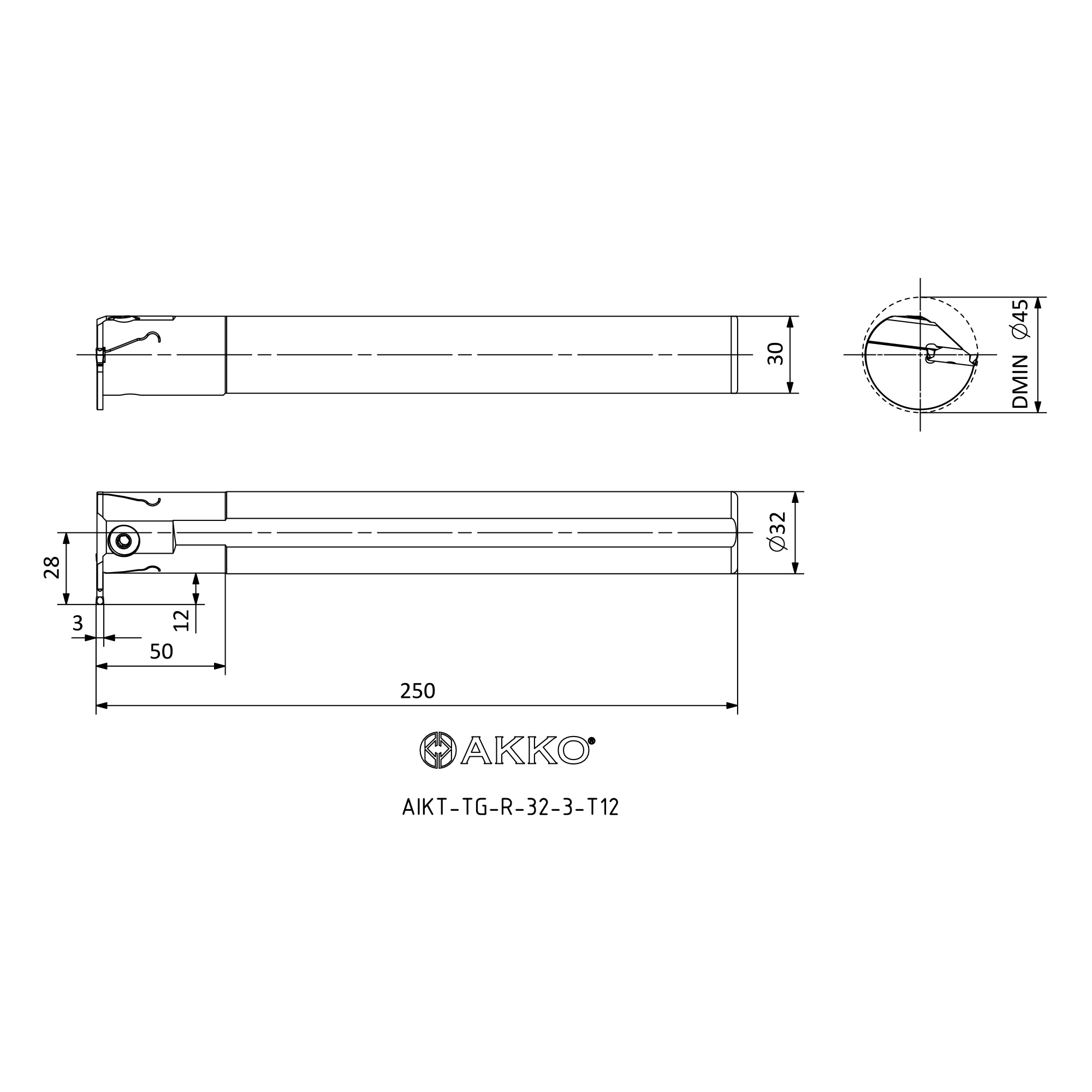 AKKO AIKT-TG-R-32-3-T12 — фото 3