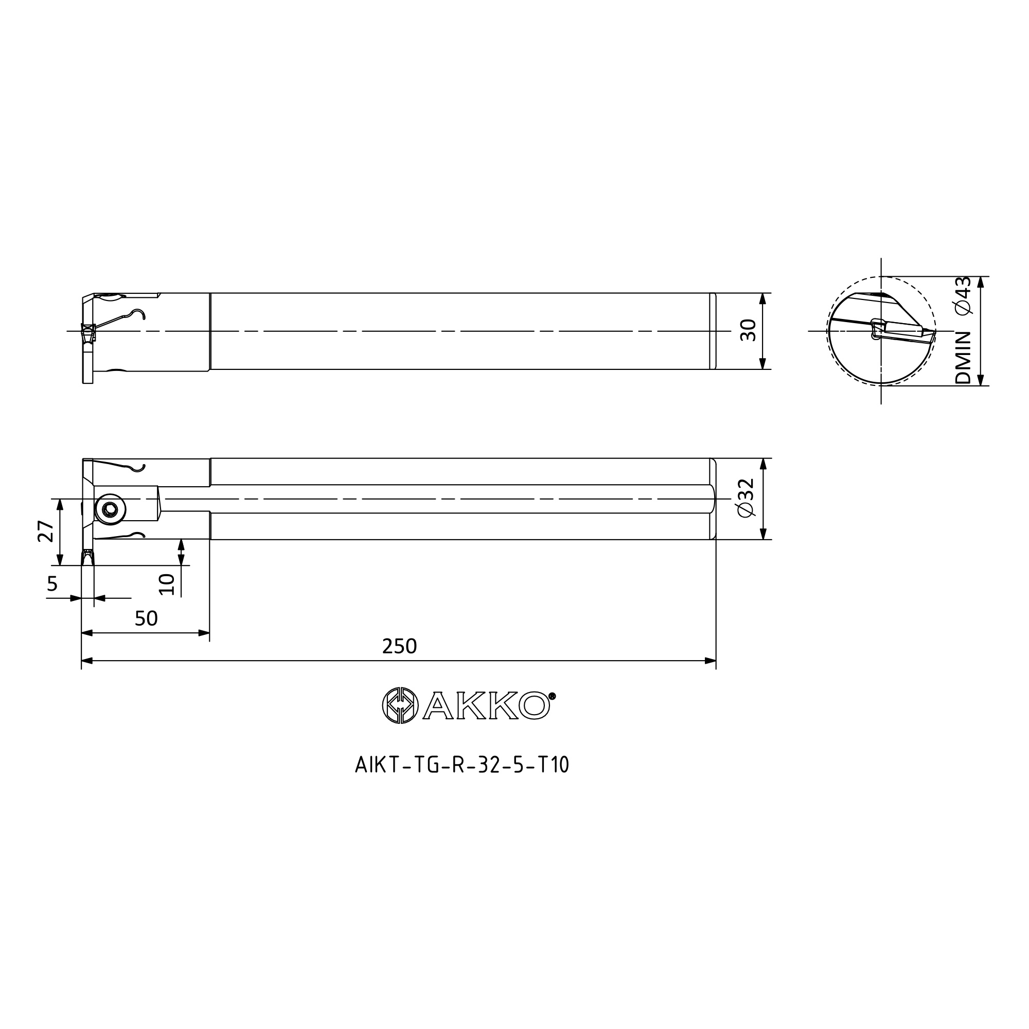 AKKO AIKT-TG-R-32-5-T10 — фото 3