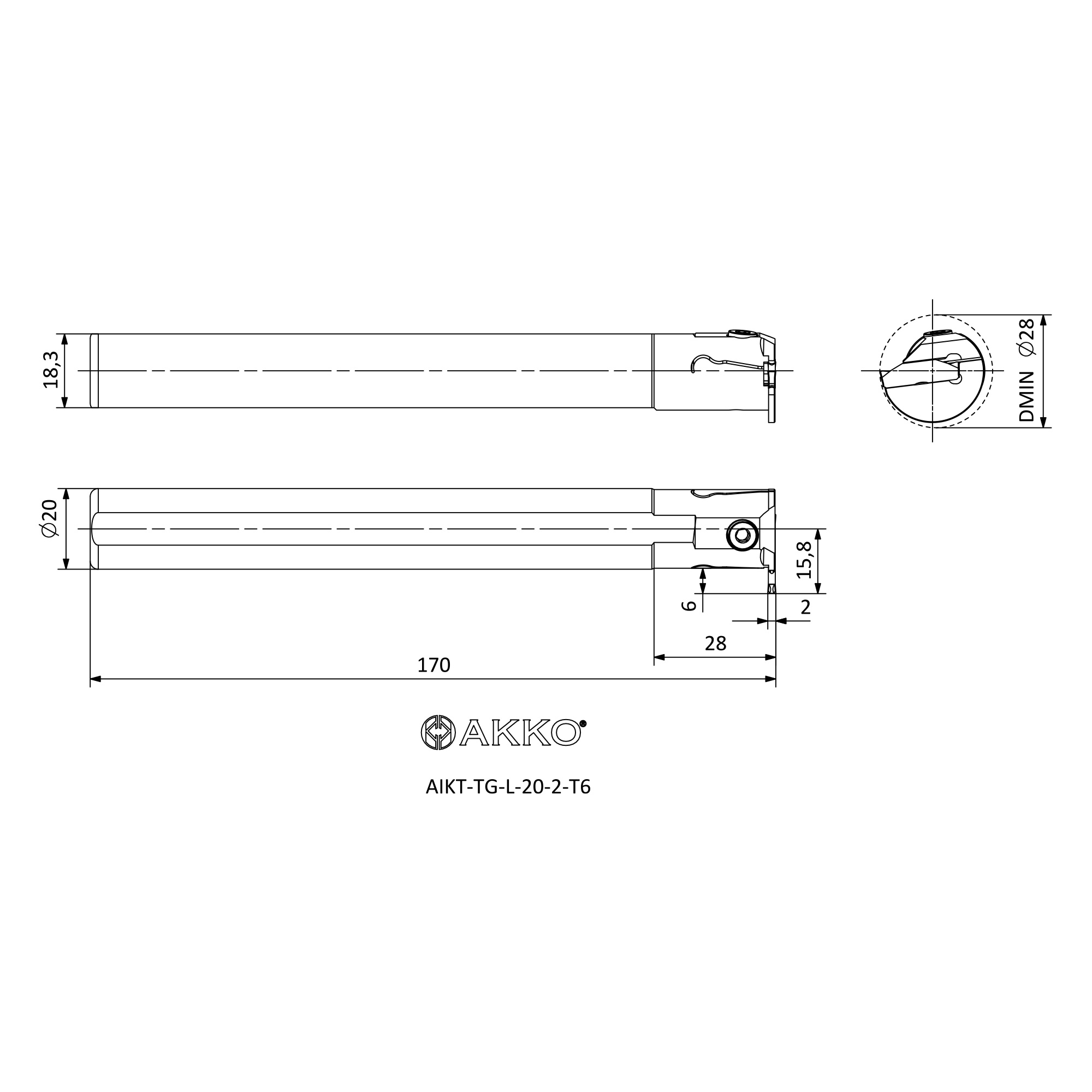 AKKO AIKT-TG-L-20-2-T6 — фото 3
