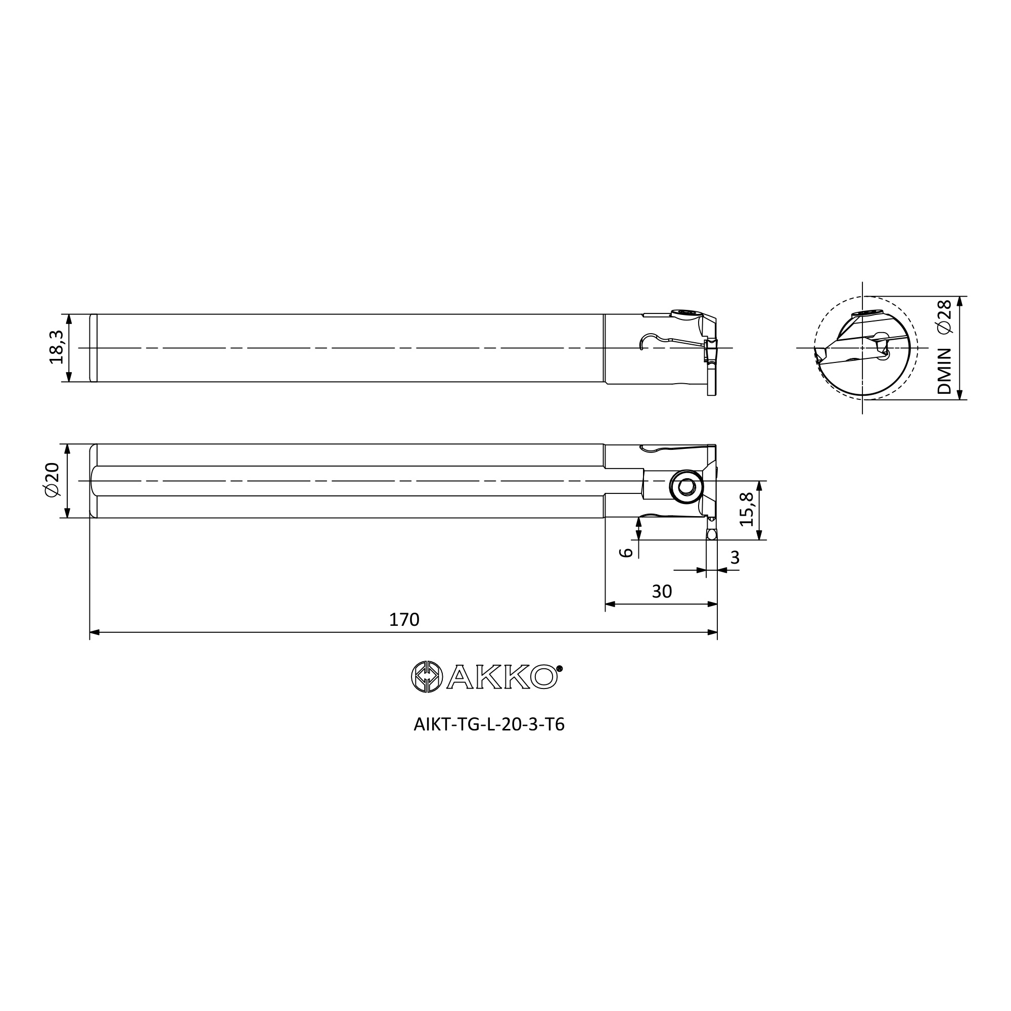 AKKO AIKT-TG-L-20-3-T6 — фото 3