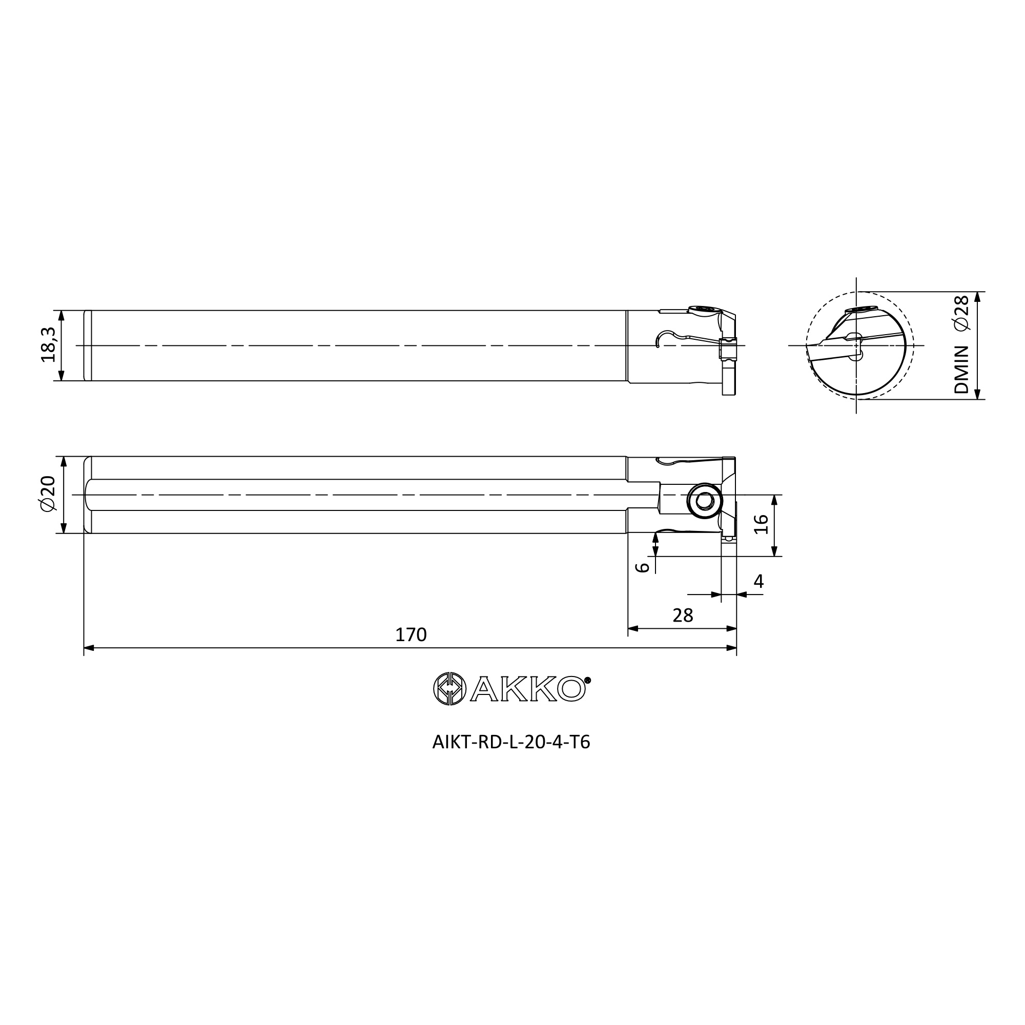 AKKO AIKT-RD-L-20-4-T6 — фото 3