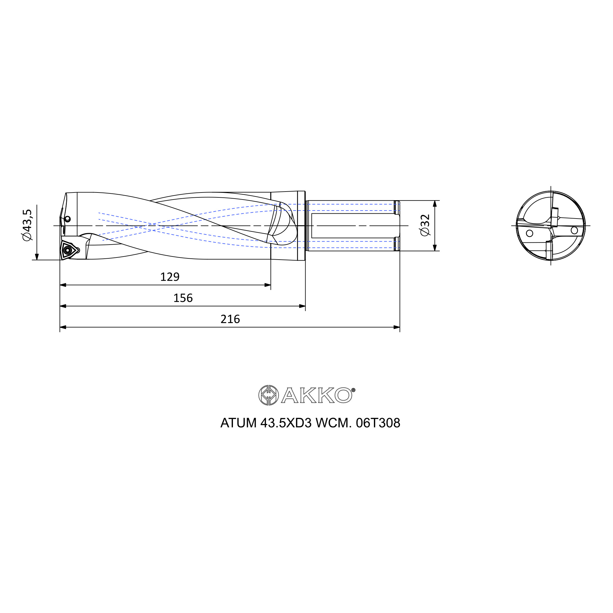 AKKO ATUM 43.5XD3 WCM. 06T308 — фото 3