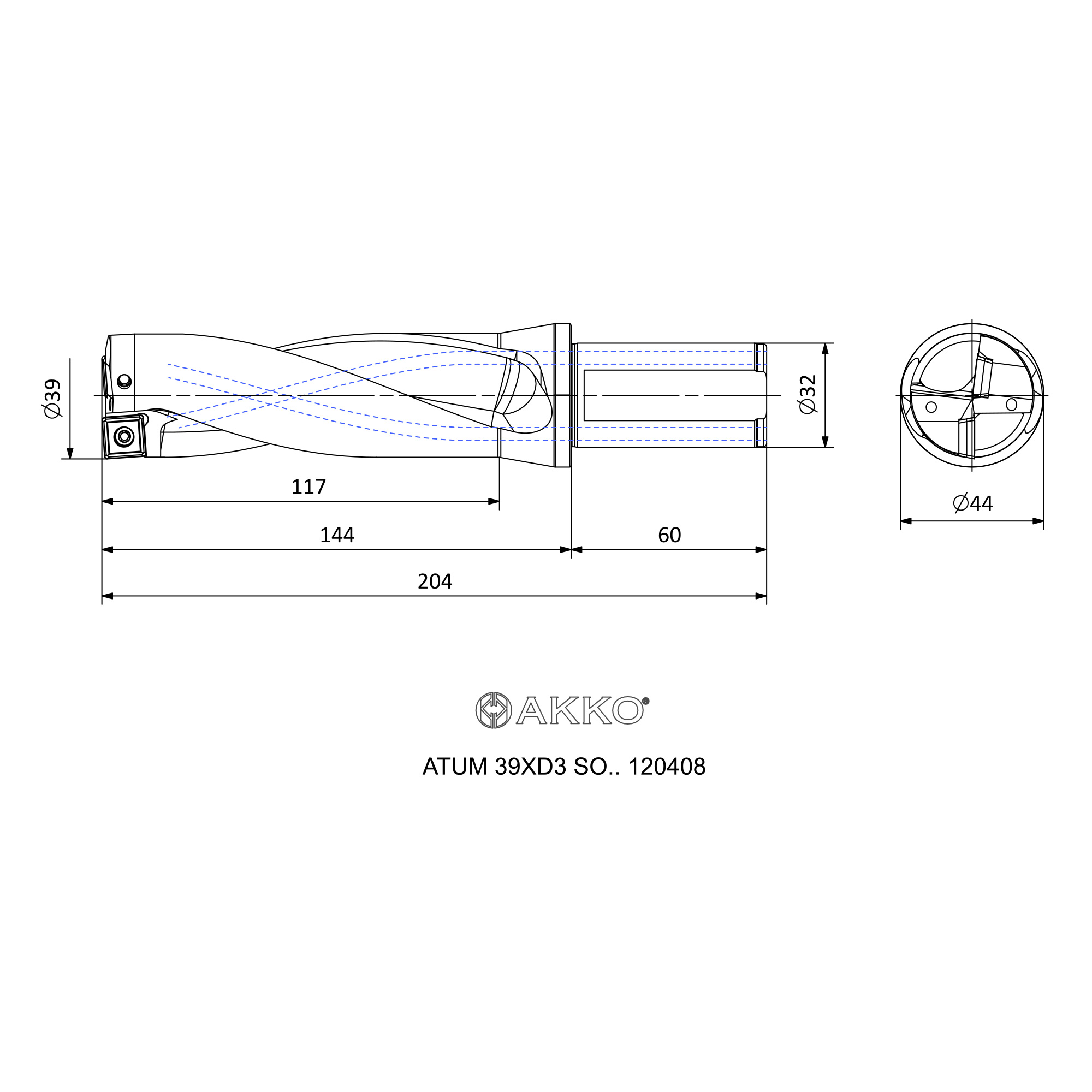 AKKO ATUM 39XD3 SO.. 120408 — фото 3