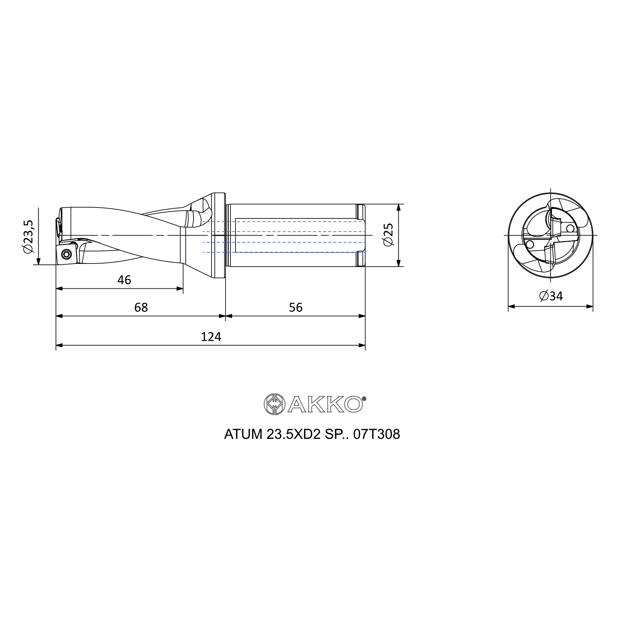 AKKO ATUM 23.5XD2 SP.. 07T308 — фото 3