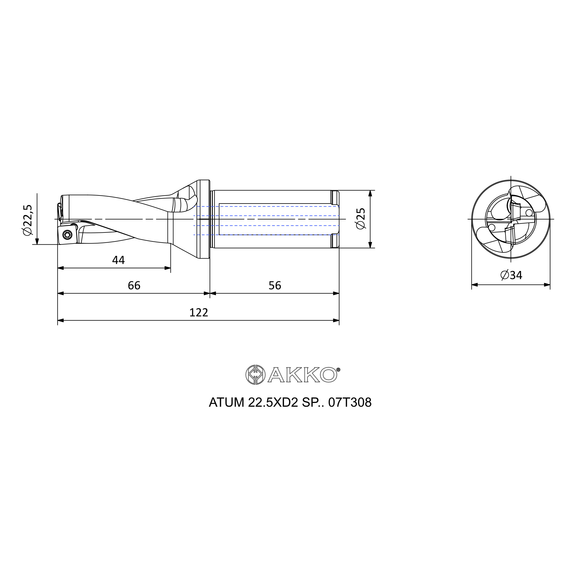 AKKO ATUM 22.5XD2 SP.. 07T308 — фото 3