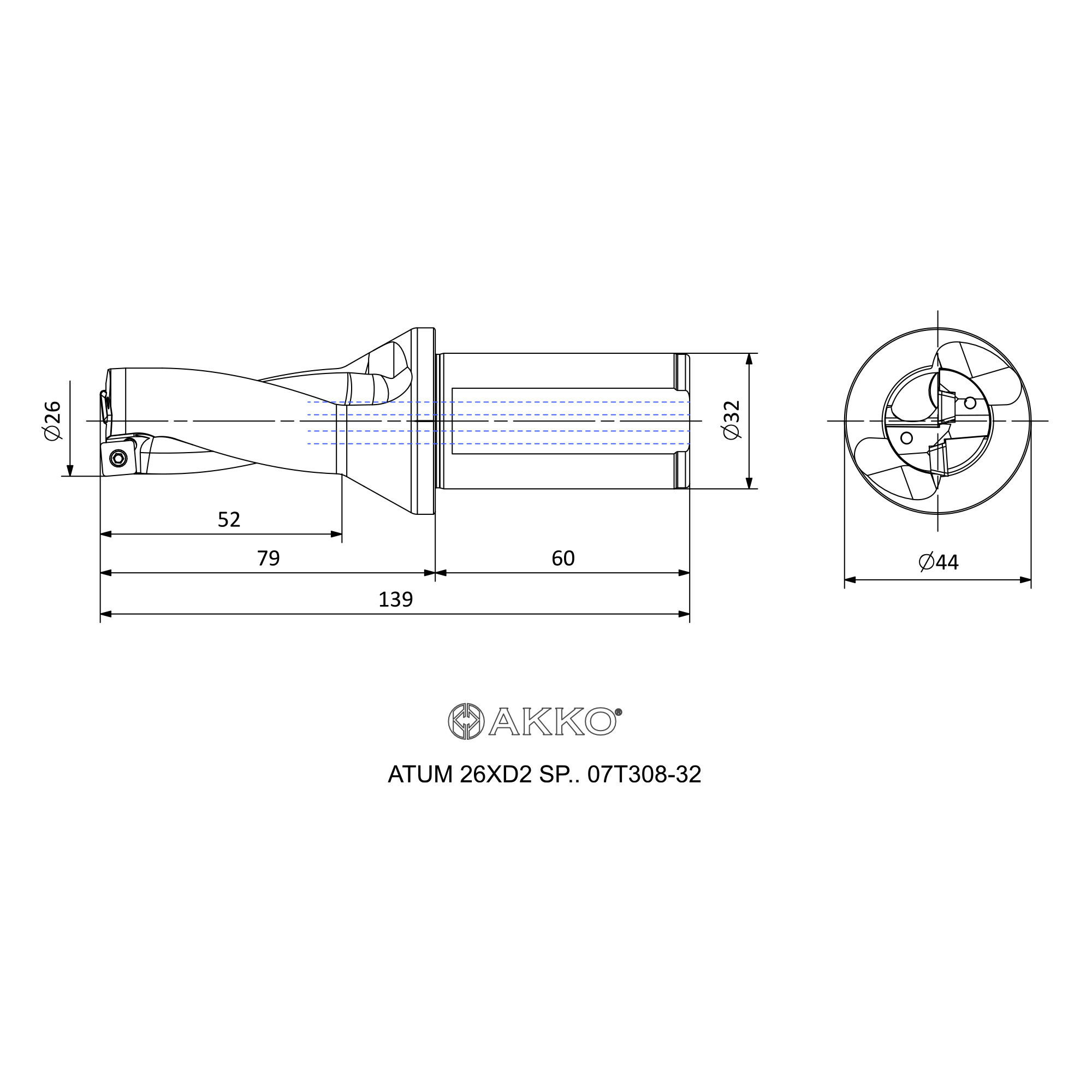 AKKO ATUM 26XD2 SP.. 07T308-32 — фото 3