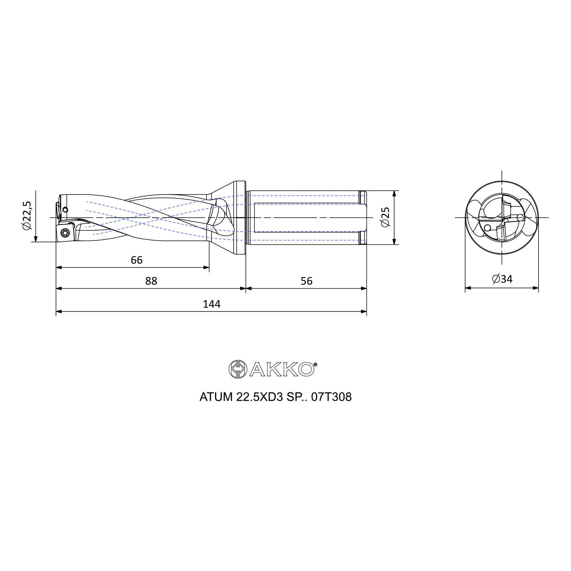 AKKO ATUM 22.5XD3 SP.. 07T308 — фото 3