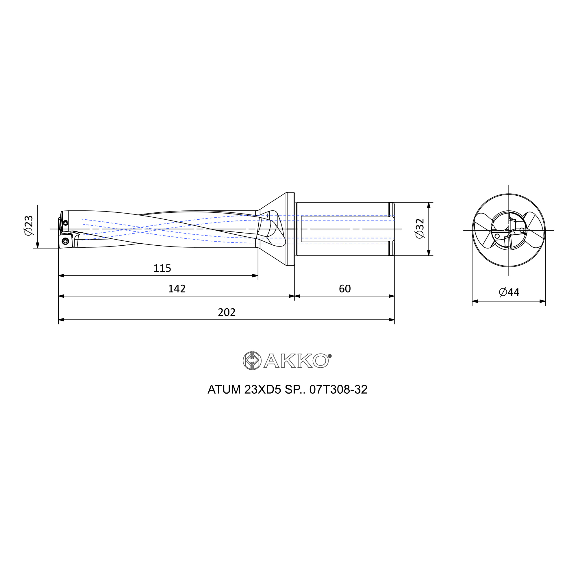AKKO ATUM 23XD5 SP.. 07T308-32 — фото 3