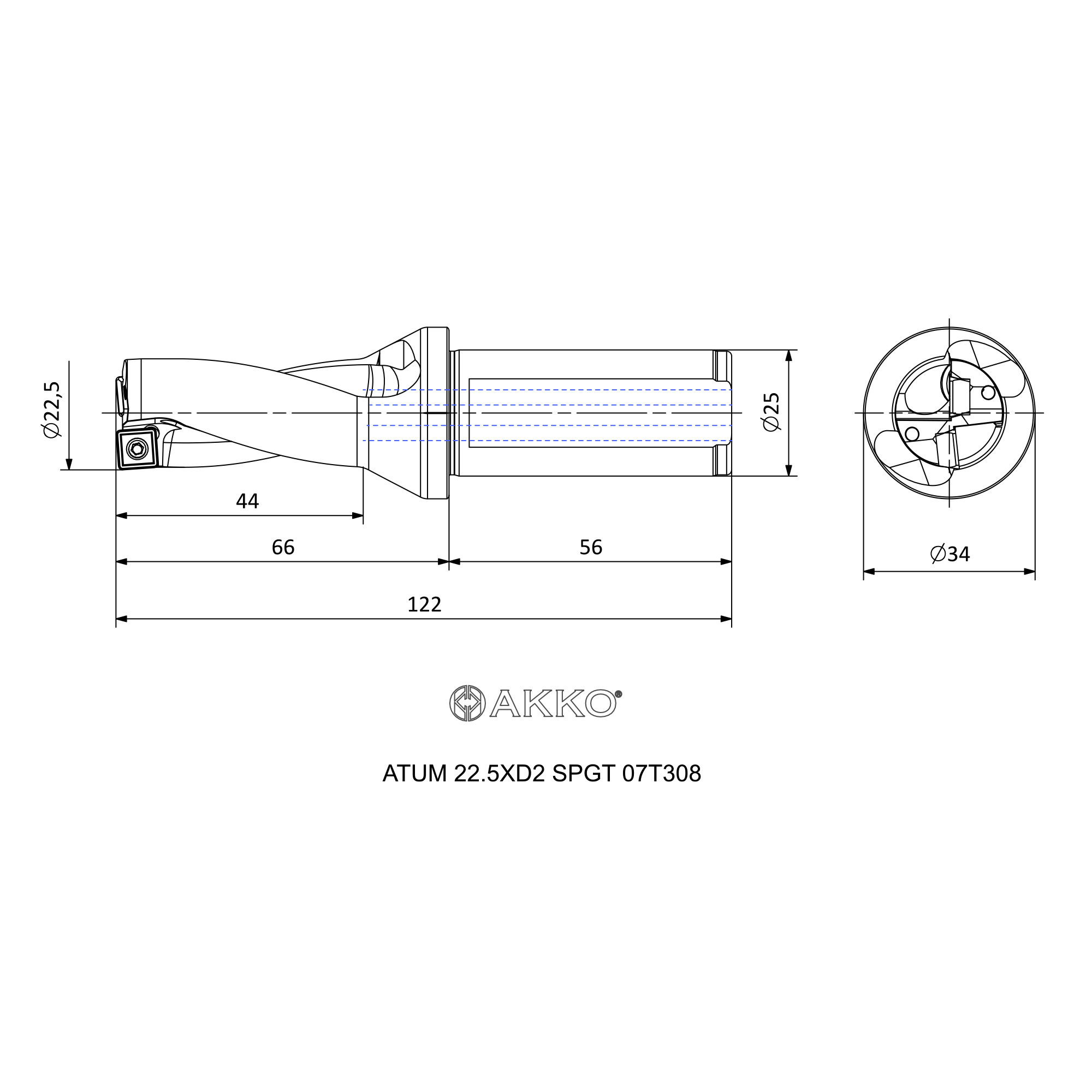 AKKO ATUM 22.5XD2 SPGT 07T308 — фото 3