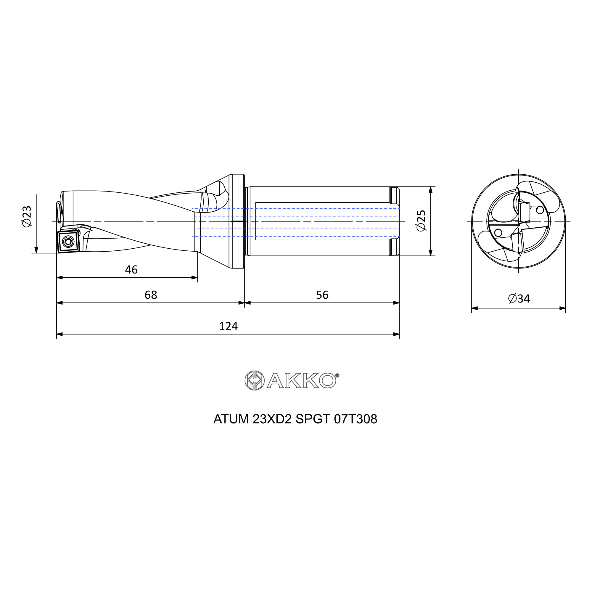 AKKO ATUM 23XD2 SPGT 07T308 — фото 3