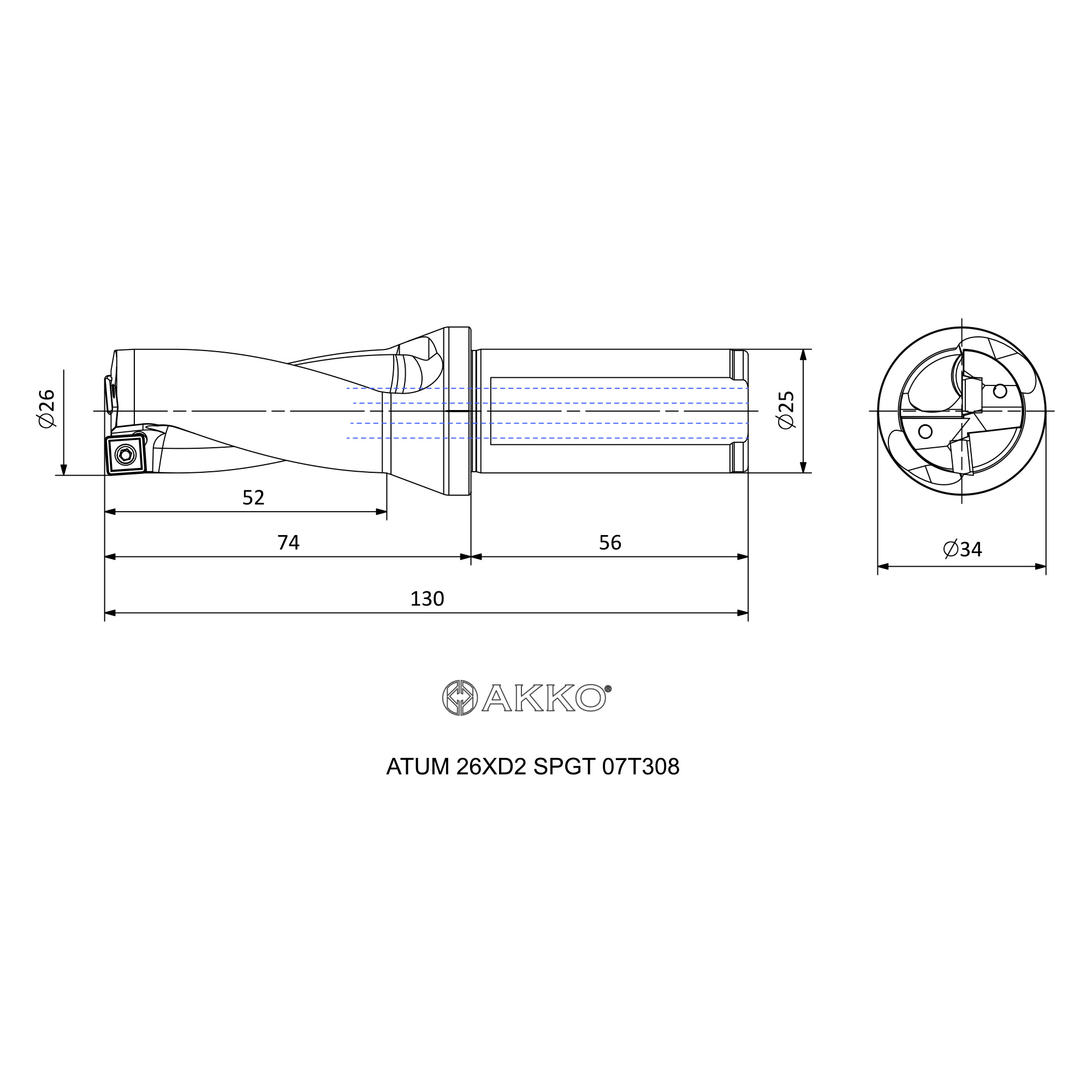 AKKO ATUM 26XD2 SPGT 07T308 — фото 3