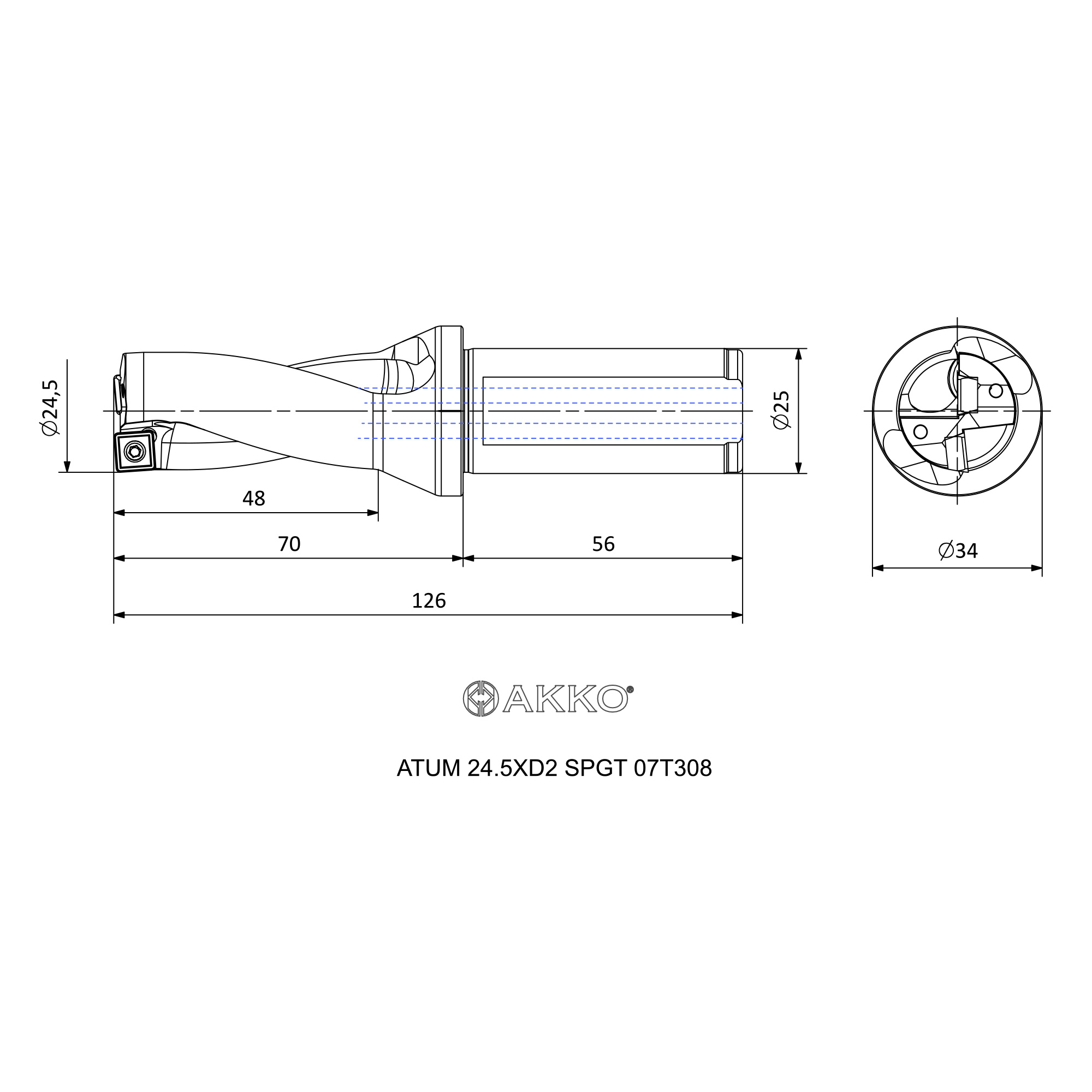 AKKO ATUM 24.5XD2 SPGT 07T308 — фото 3
