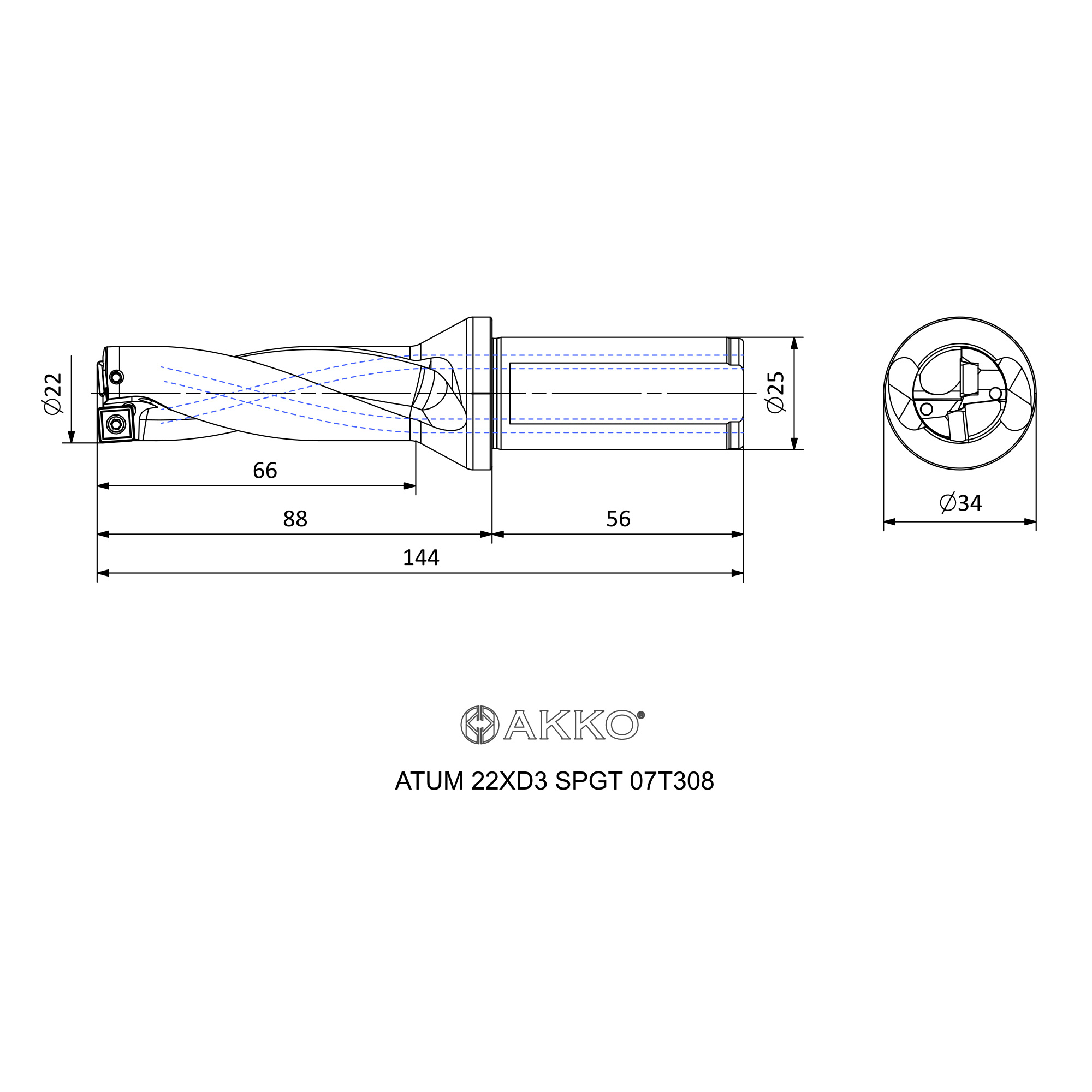 AKKO ATUM 22XD3 SPGT 07T308 — фото 3