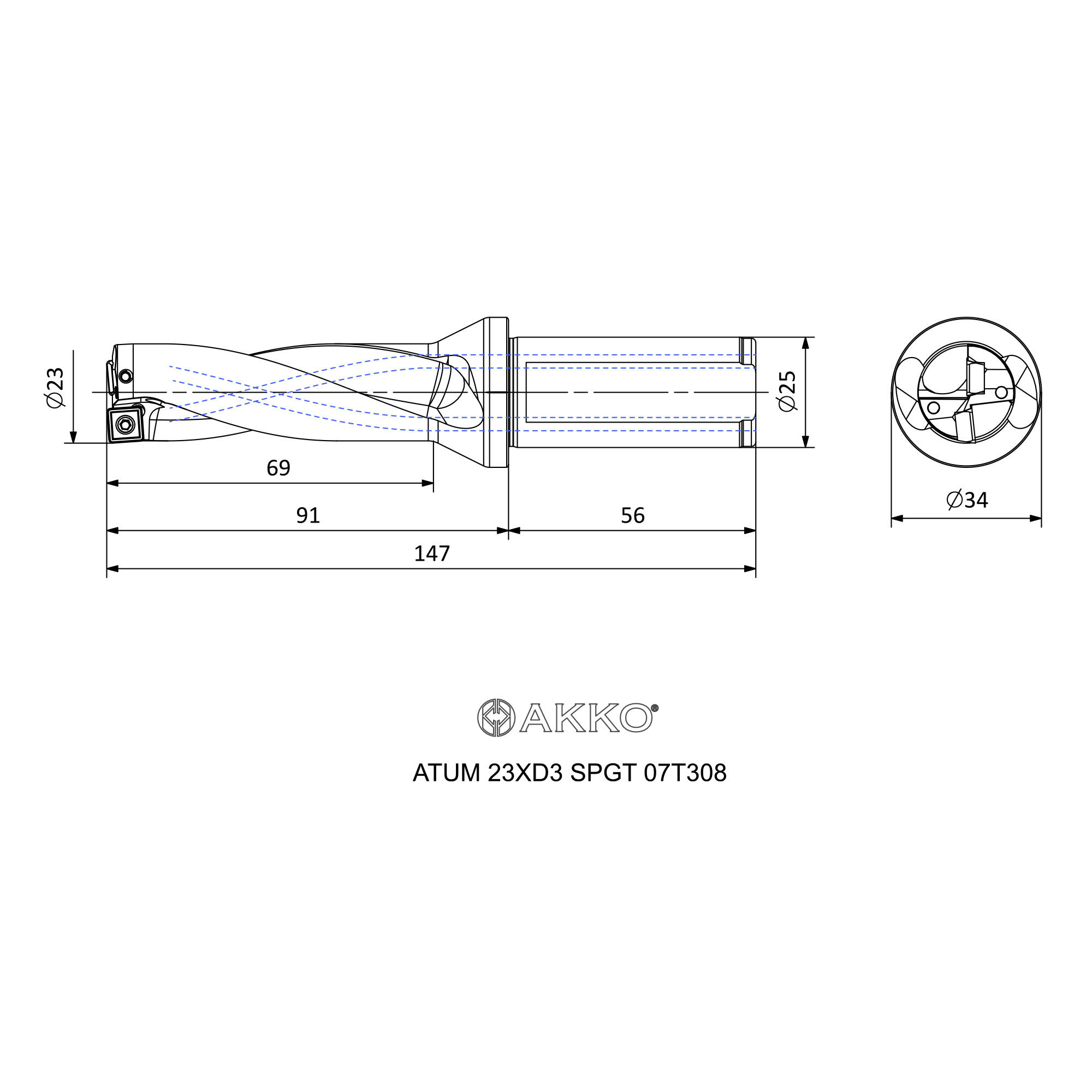 AKKO ATUM 23XD3 SPGT 07T308 — фото 3