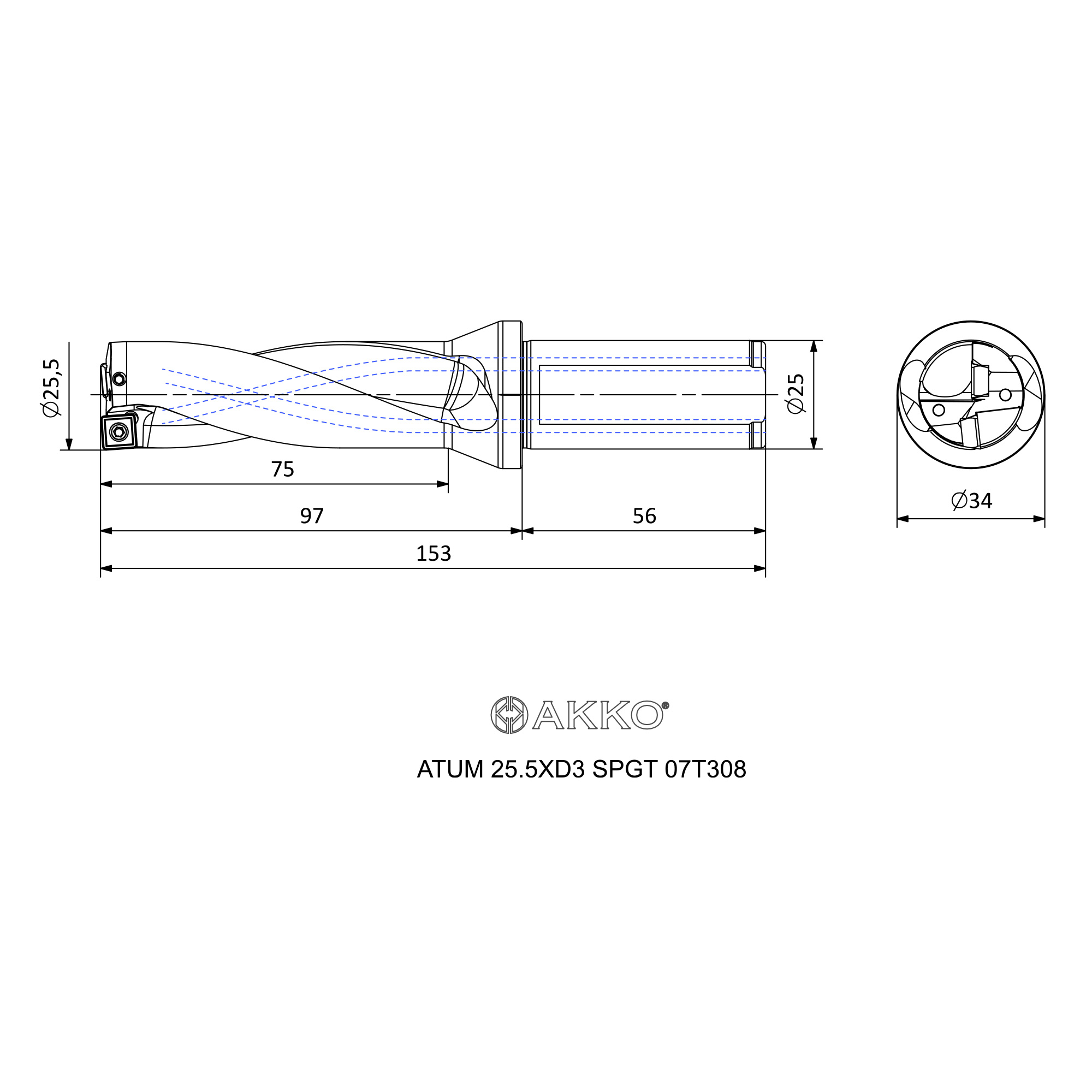 AKKO ATUM 25.5XD3 SPGT 07T308 — фото 3