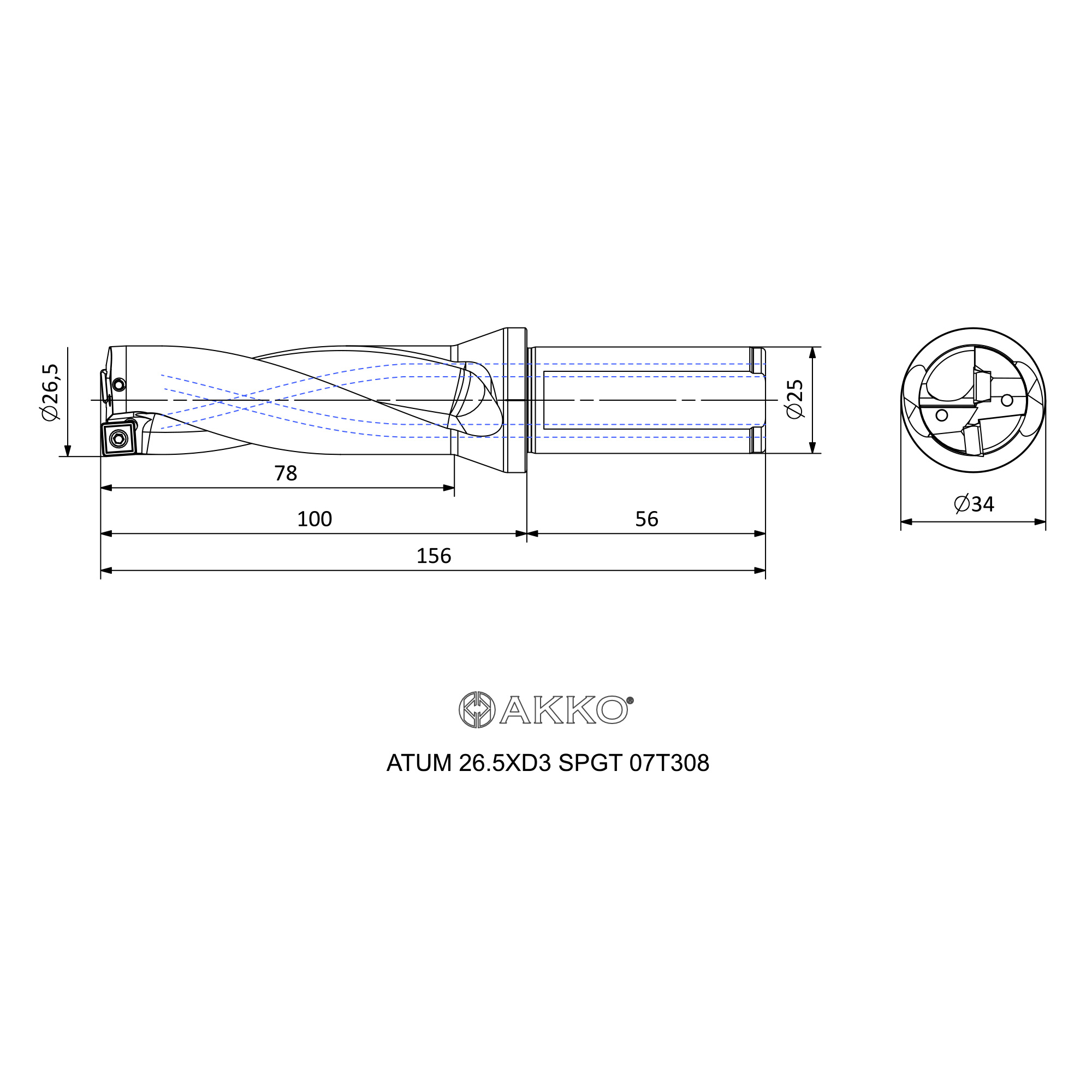 AKKO ATUM 26.5XD3 SPGT 07T308 — фото 3