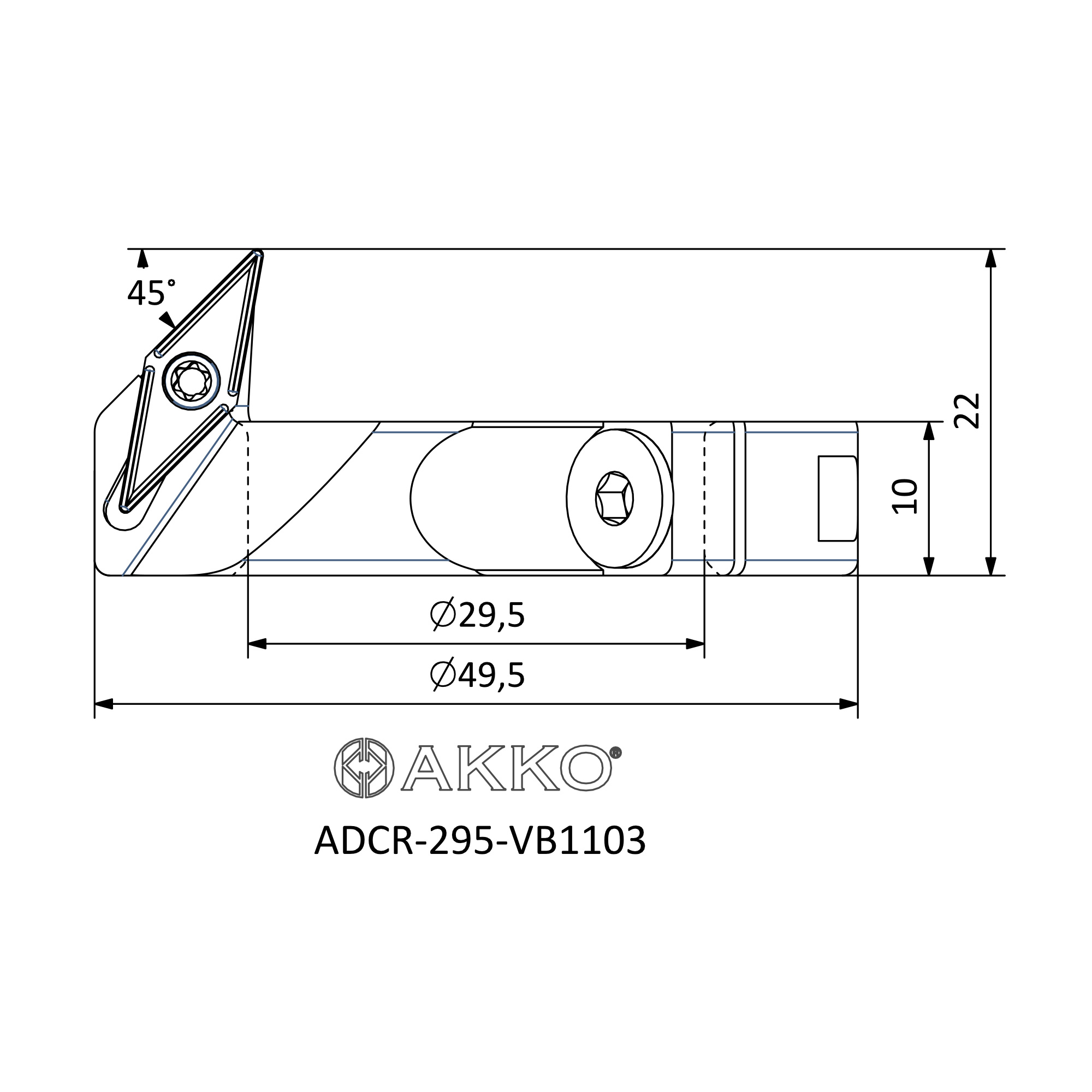 AKKO ADCR-295-VB1103 — фото 3
