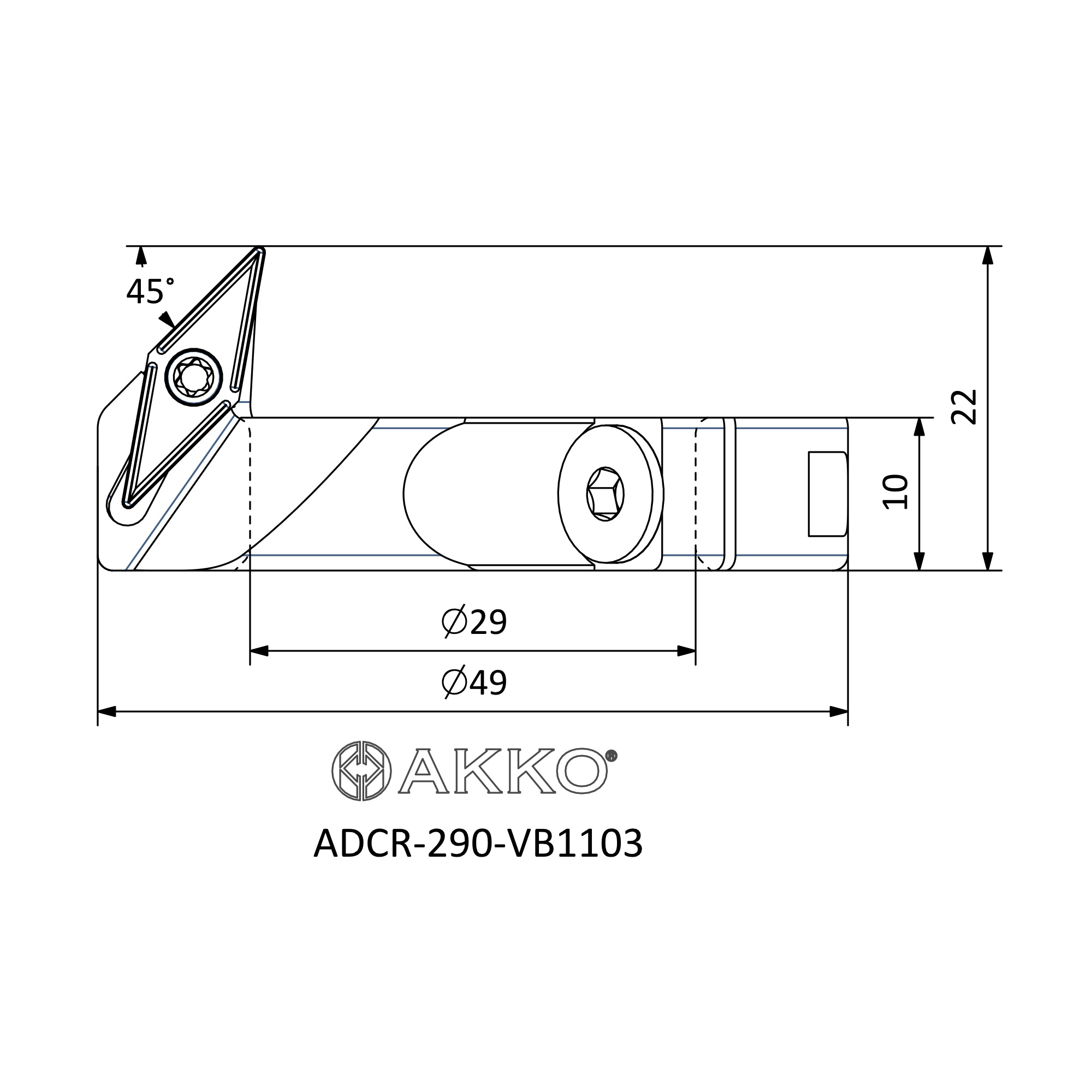 AKKO ADCR-290-VB1103 — фото 3