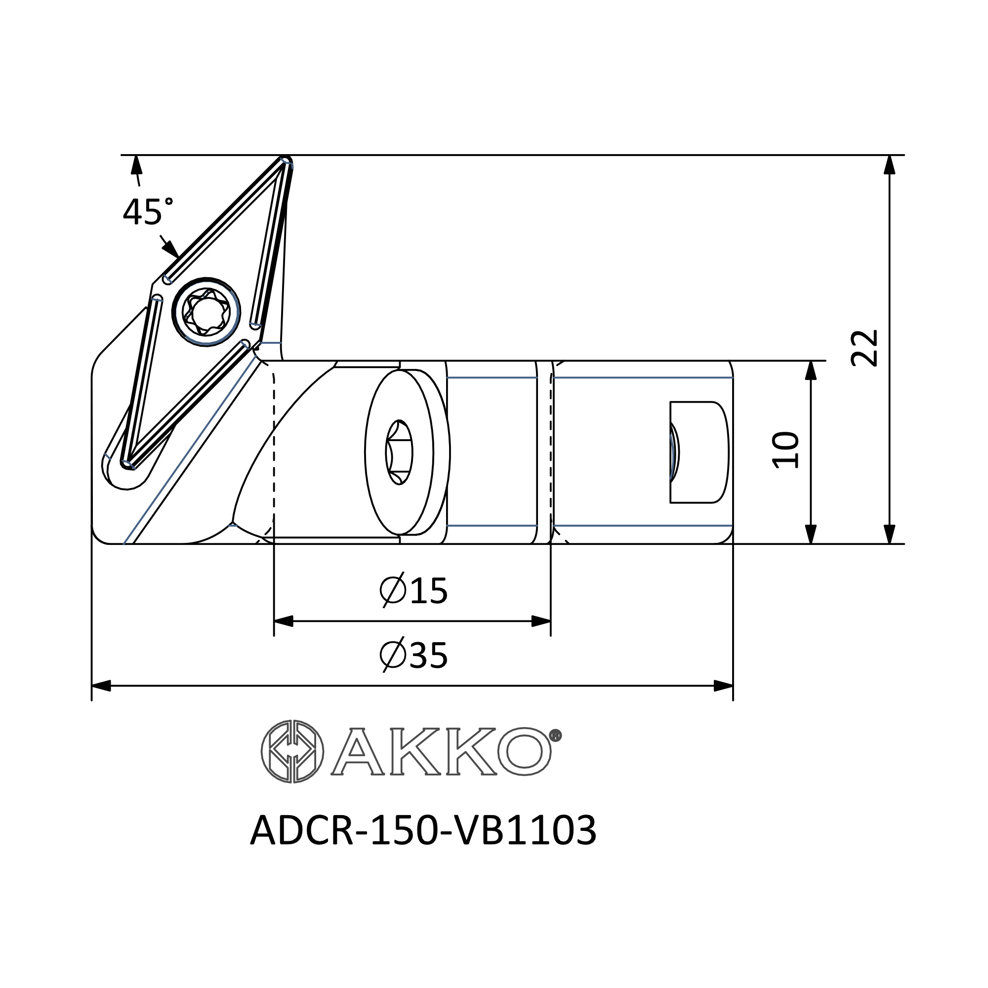 AKKO ADCR-150-VB1103 — фото 3