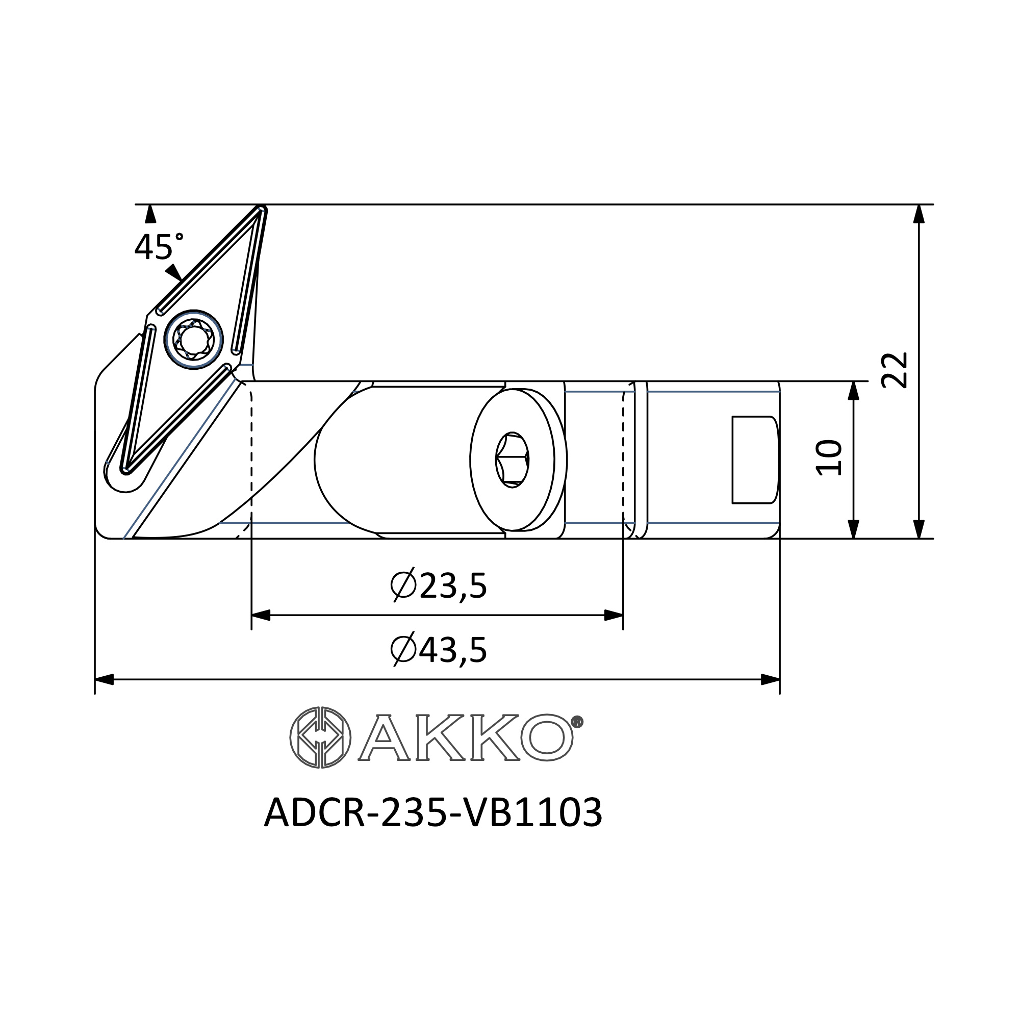 AKKO ADCR-235-VB1103 — фото 3