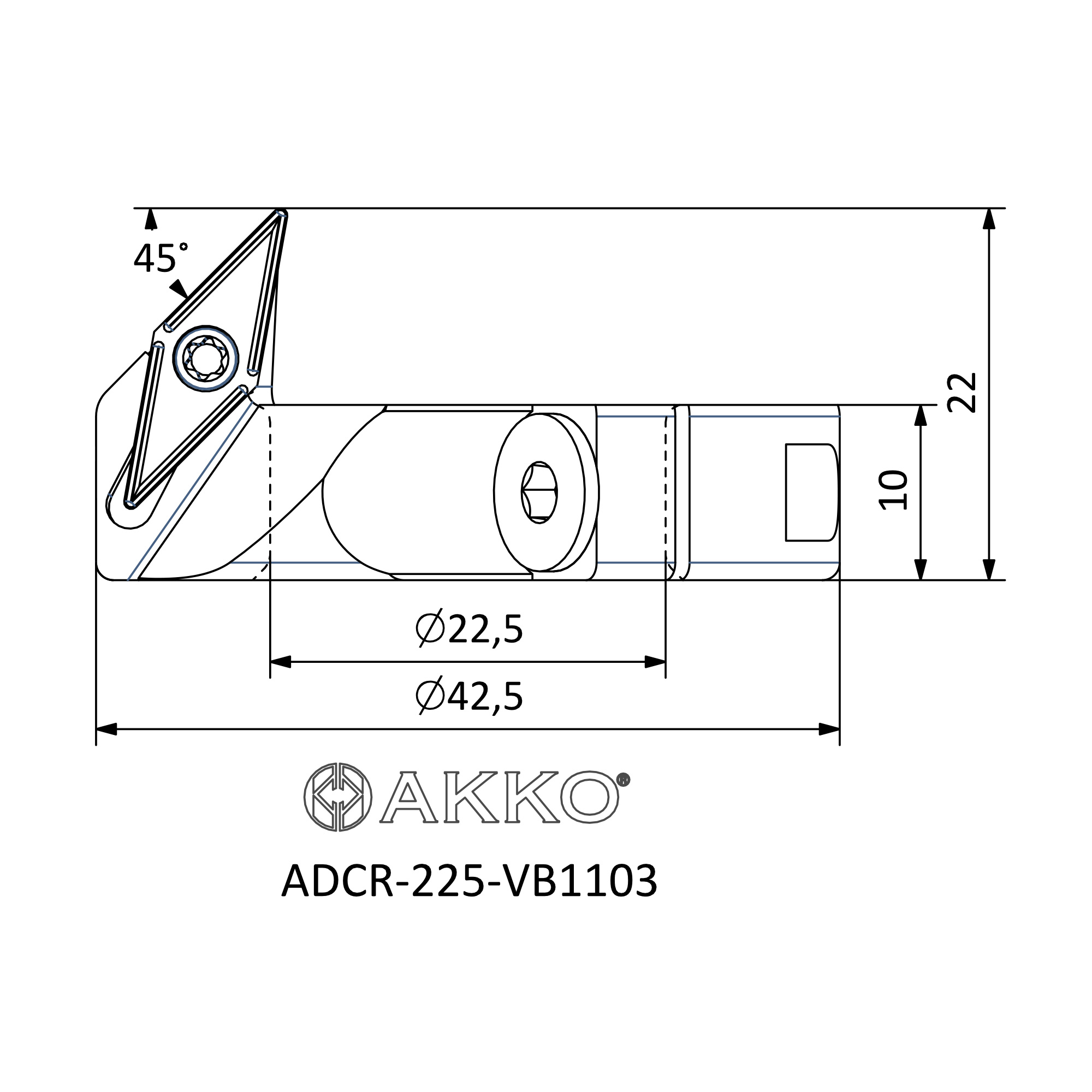 AKKO ADCR-225-VB1103 — фото 3