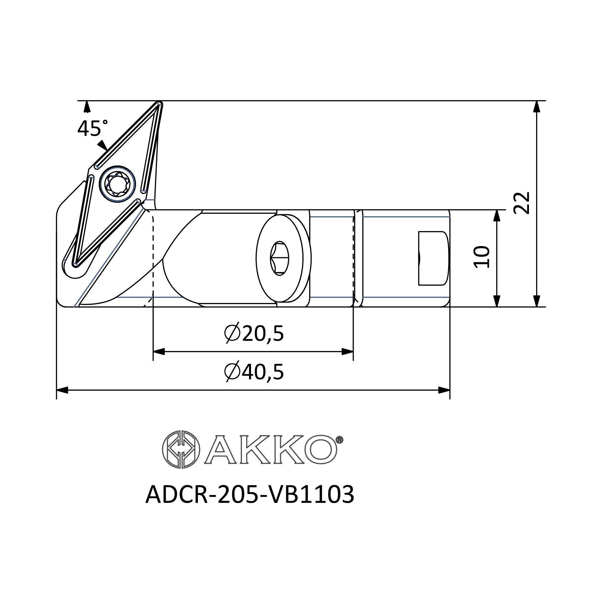 AKKO ADCR-205-VB1103 — фото 3