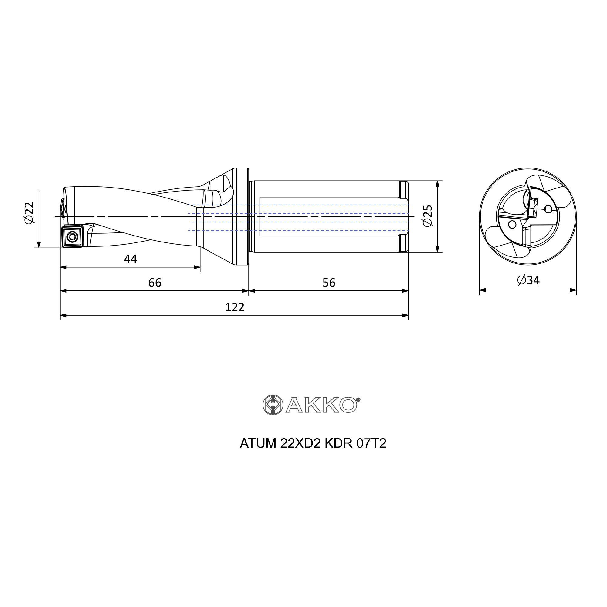 AKKO ATUM 22XD2 KDR 07T2.. — фото 3
