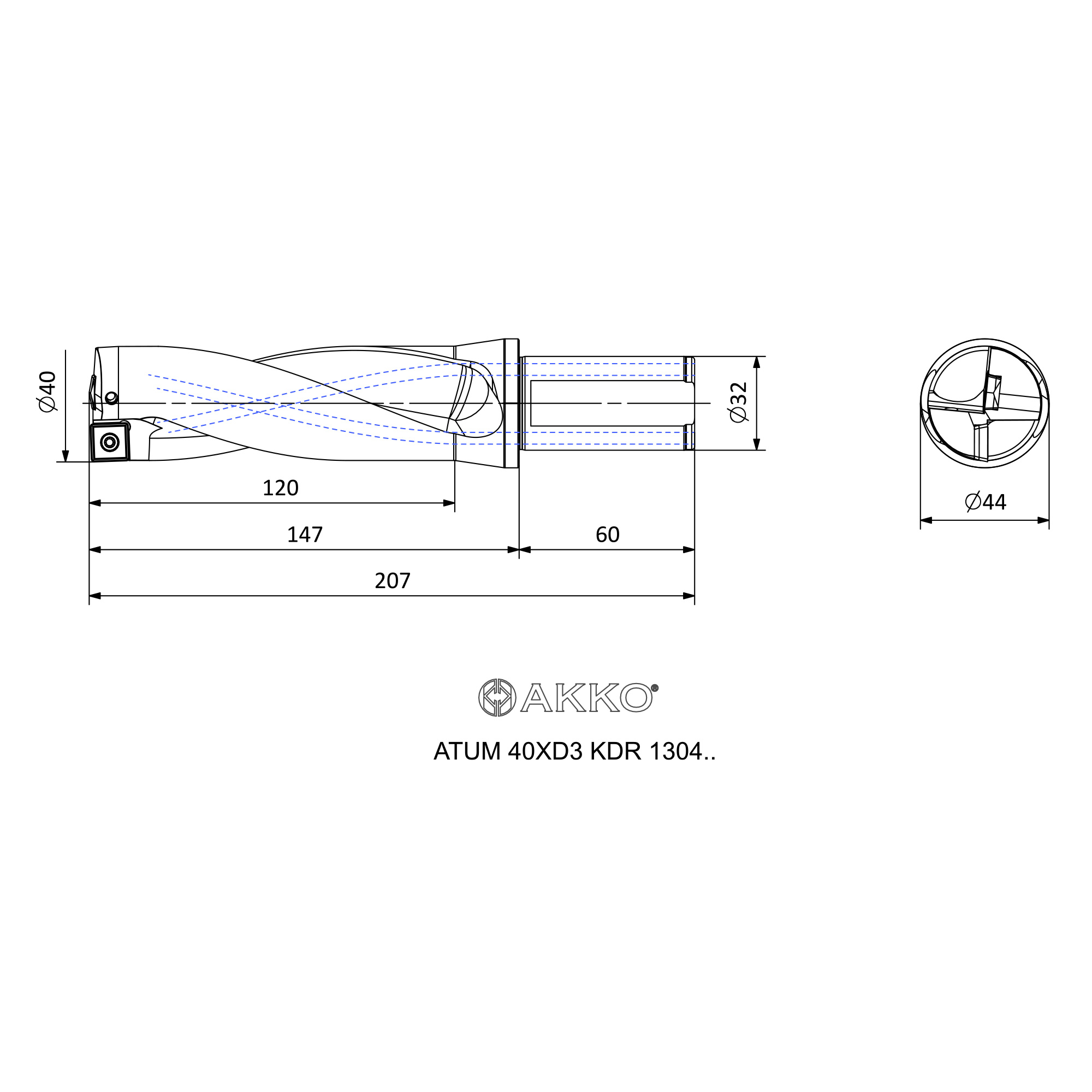 AKKO ATUM 40XD3 KDR 1304.. — фото 3