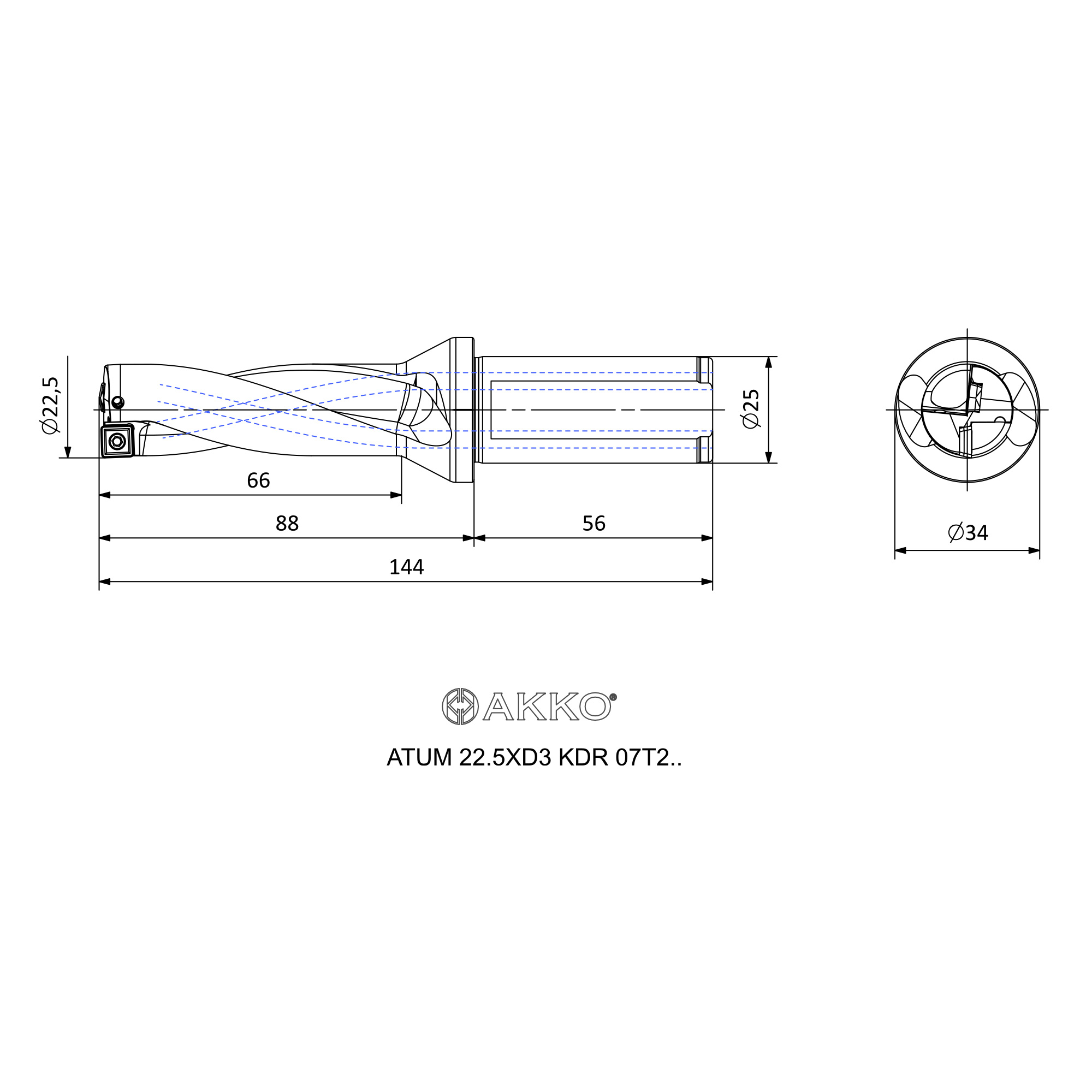 AKKO ATUM 22.5XD3 KDR 07T2.. — фото 3
