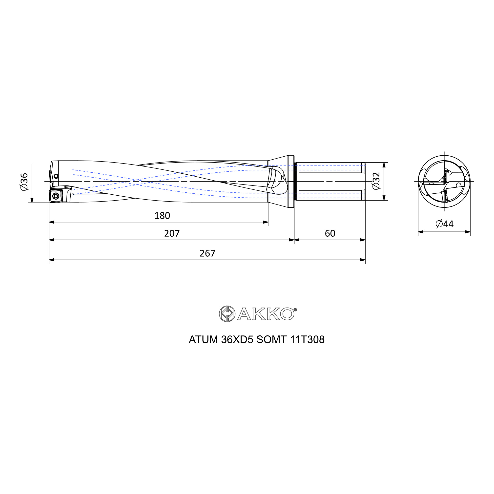 AKKO ATUM 36XD5 SOMT 11T308 — фото 3