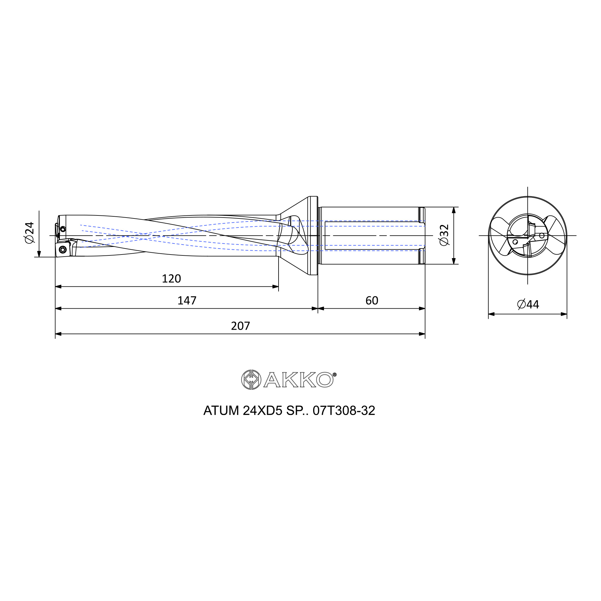AKKO ATUM 24XD5 SP.. 07T308-32 — фото 3